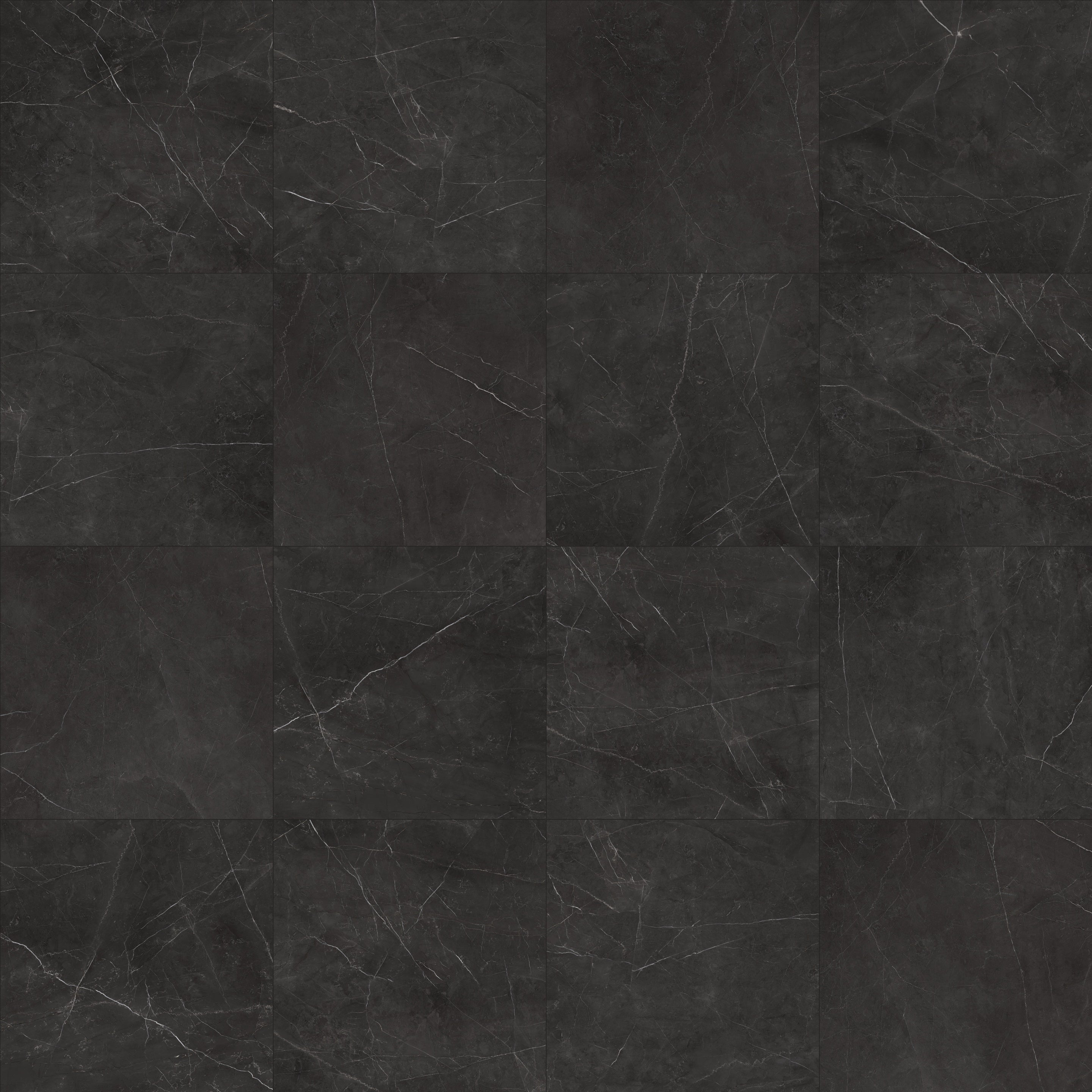 LA MARCA: Nero Venato Porcelain Field Tile (4"×12"×11/32" | Honed | Rectified)