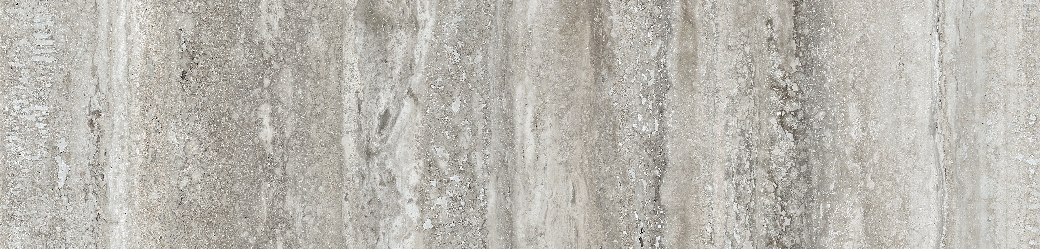 LA MARCA: Travertino Instrata Bullnose Porcelain Trim (3"×12"×11/32" | Honed | Rectified)