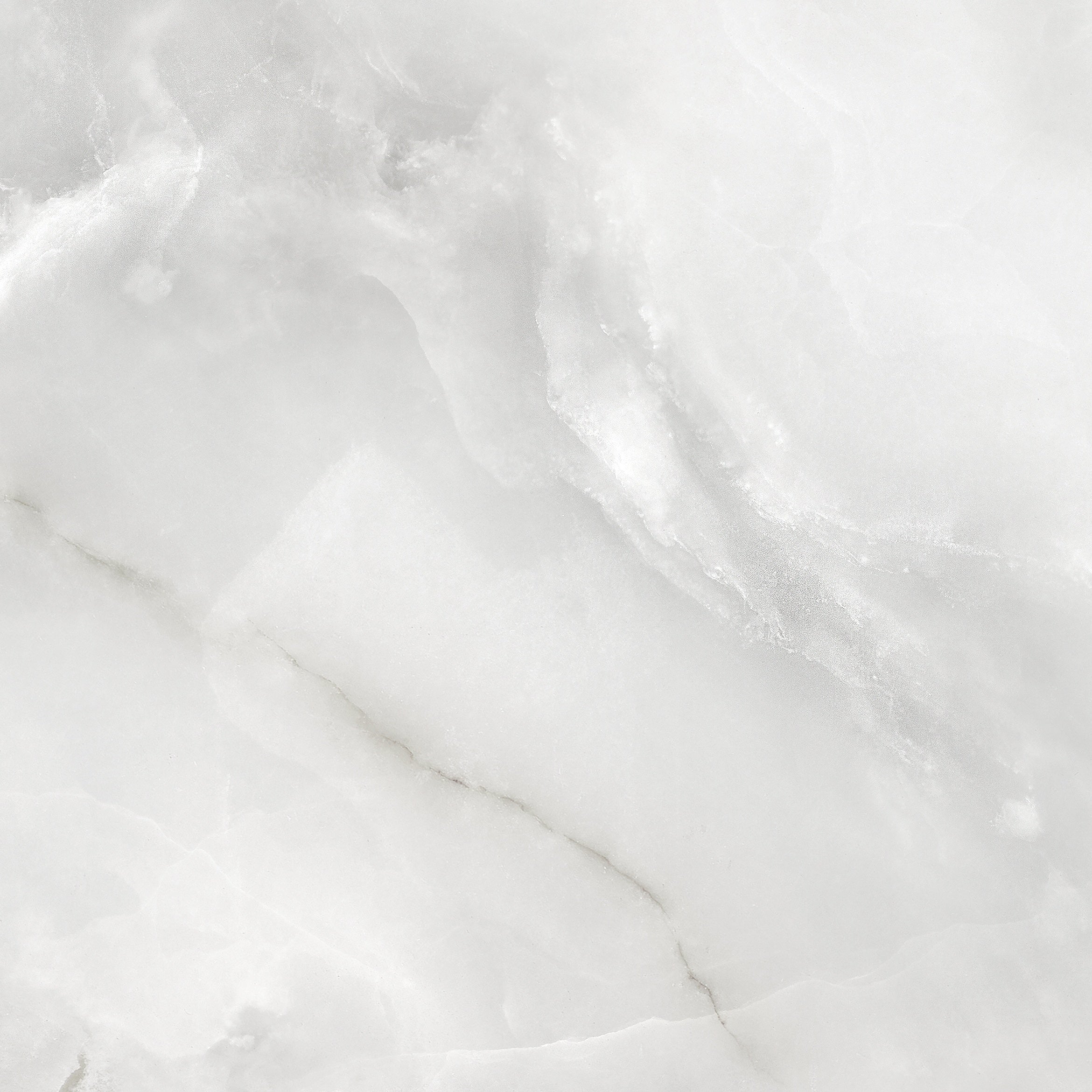 Lumino Onyx porcelain field tile by Anatolia, top-down product view, 13"×5/16" size. Turkish porcelain for floors and walls.