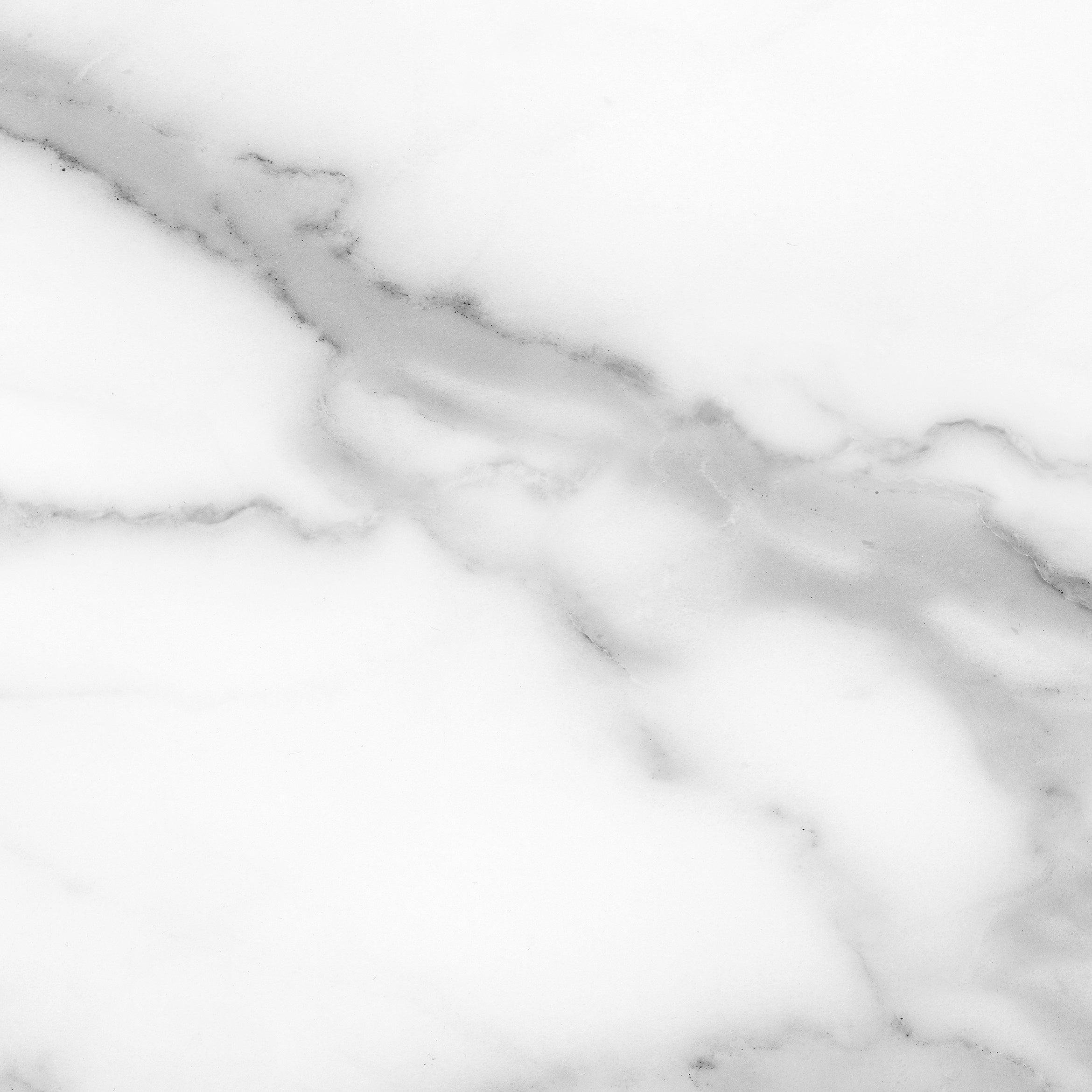 Lumino Statuario porcelain field tile by Anatolia, top-down product view, 13"×5/16" size. Turkish porcelain for floors and walls.