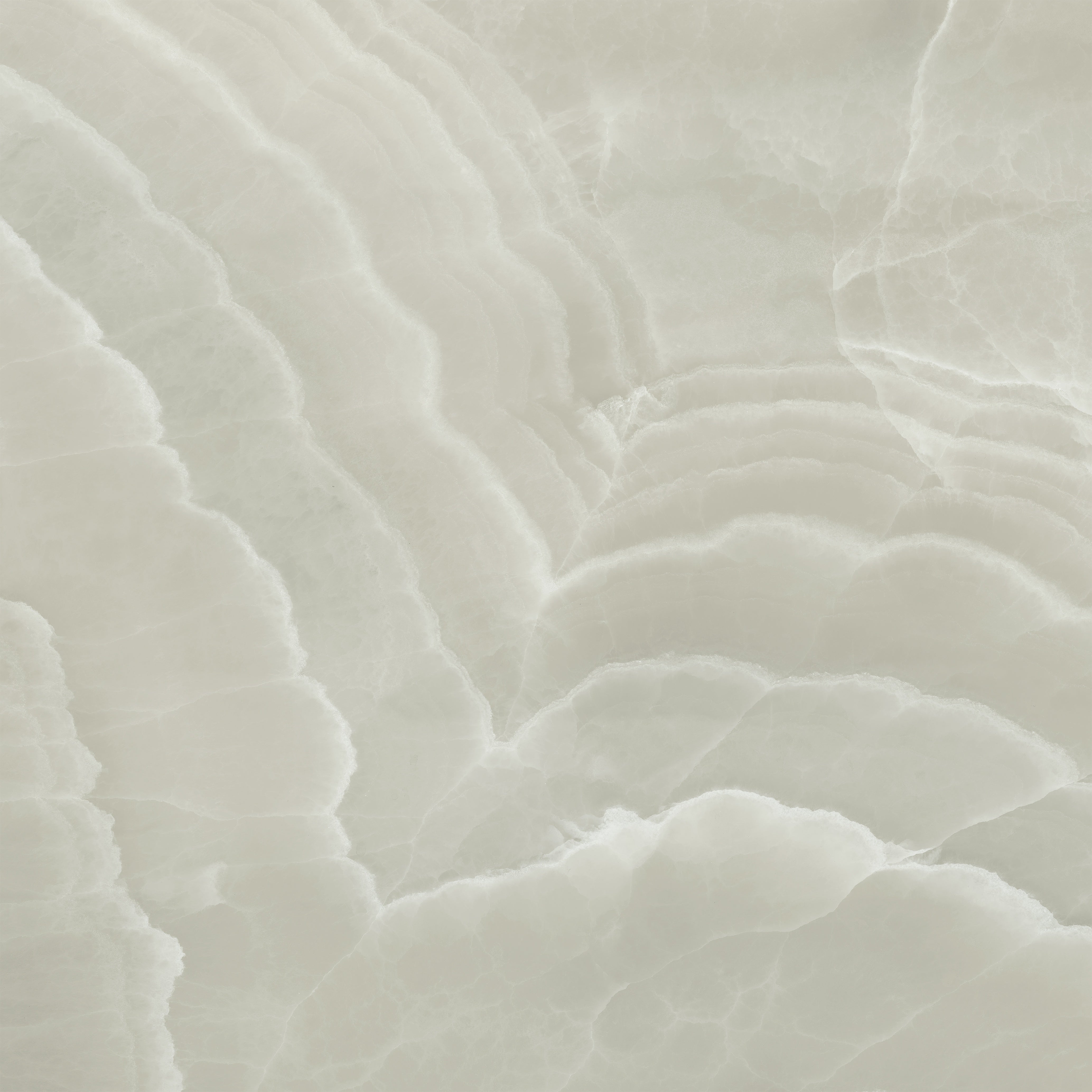 Lustra Onyx Feather porcelain field tile by Anatolia, top-down product view, 36"×11/32" size. Turkish porcelain for floors and walls.