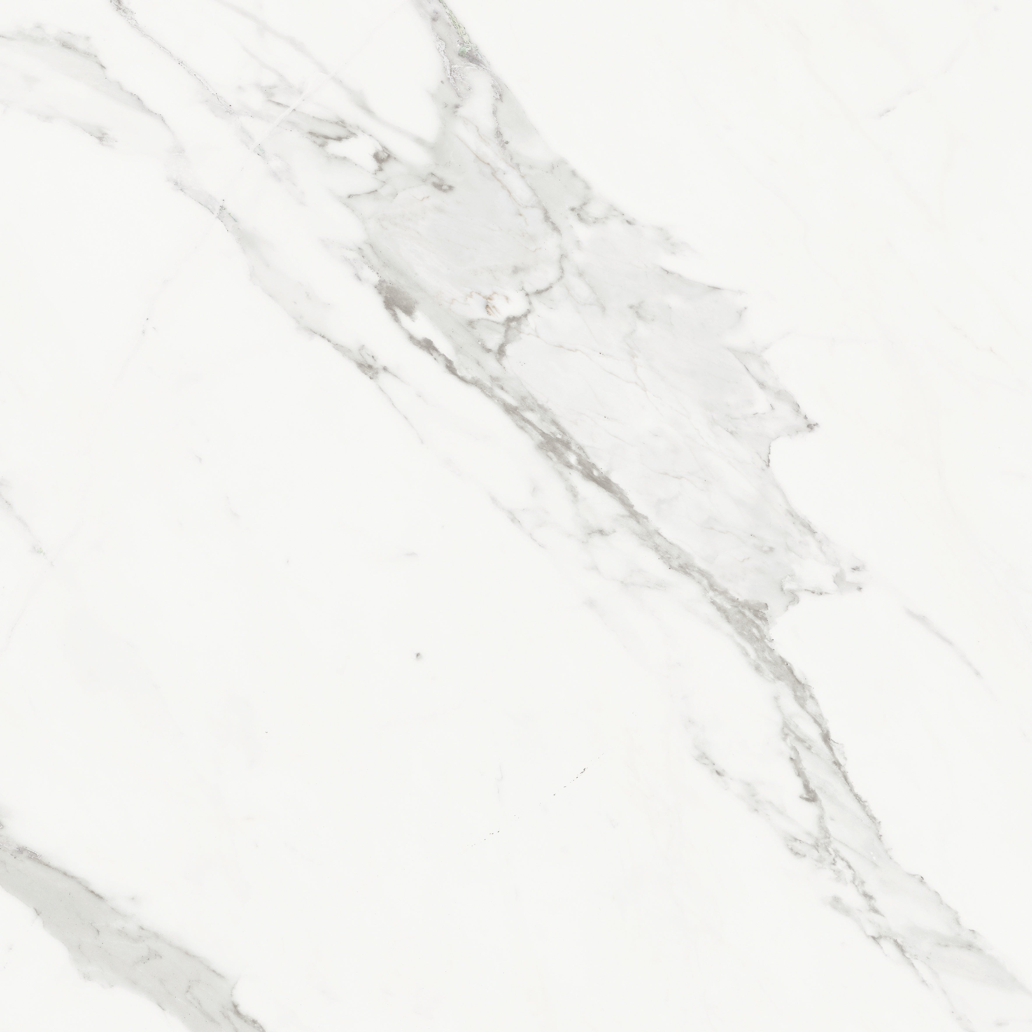 Majesto Calacatta Borghini porcelain field tile by Anatolia, top-down product view, 36"×11/32" size. Turkish porcelain for floors and walls.