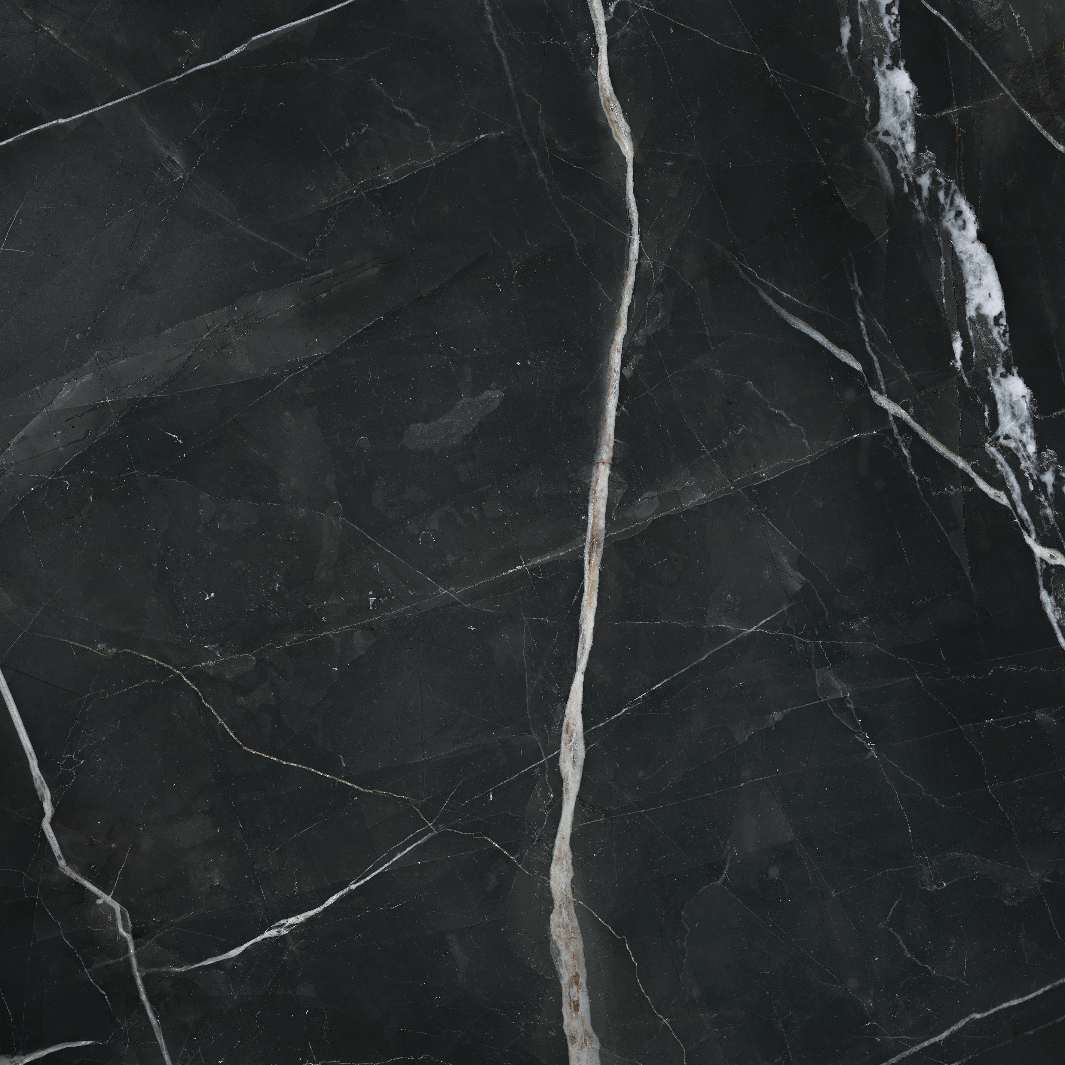 MAJESTO: Calacatta Noir Paver Porcelain Field Tile (24"×48"×25/32" | Vintage | Rectified)