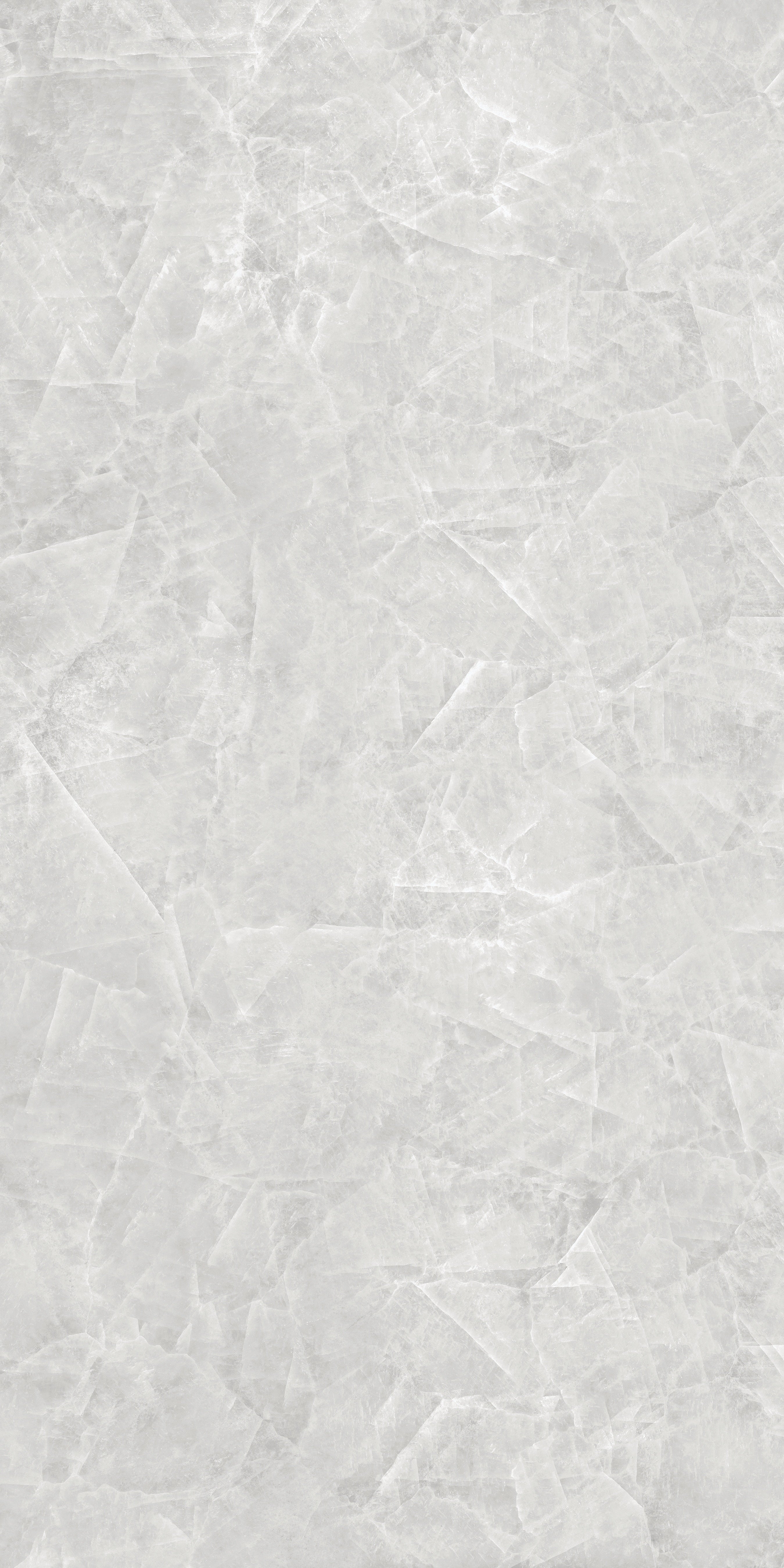 Majesto Crystal Bianco sintered stone slabs by Anatolia, top-down product view, 63"×126"×1/4" size. Turkish sintered stone for floors and walls.