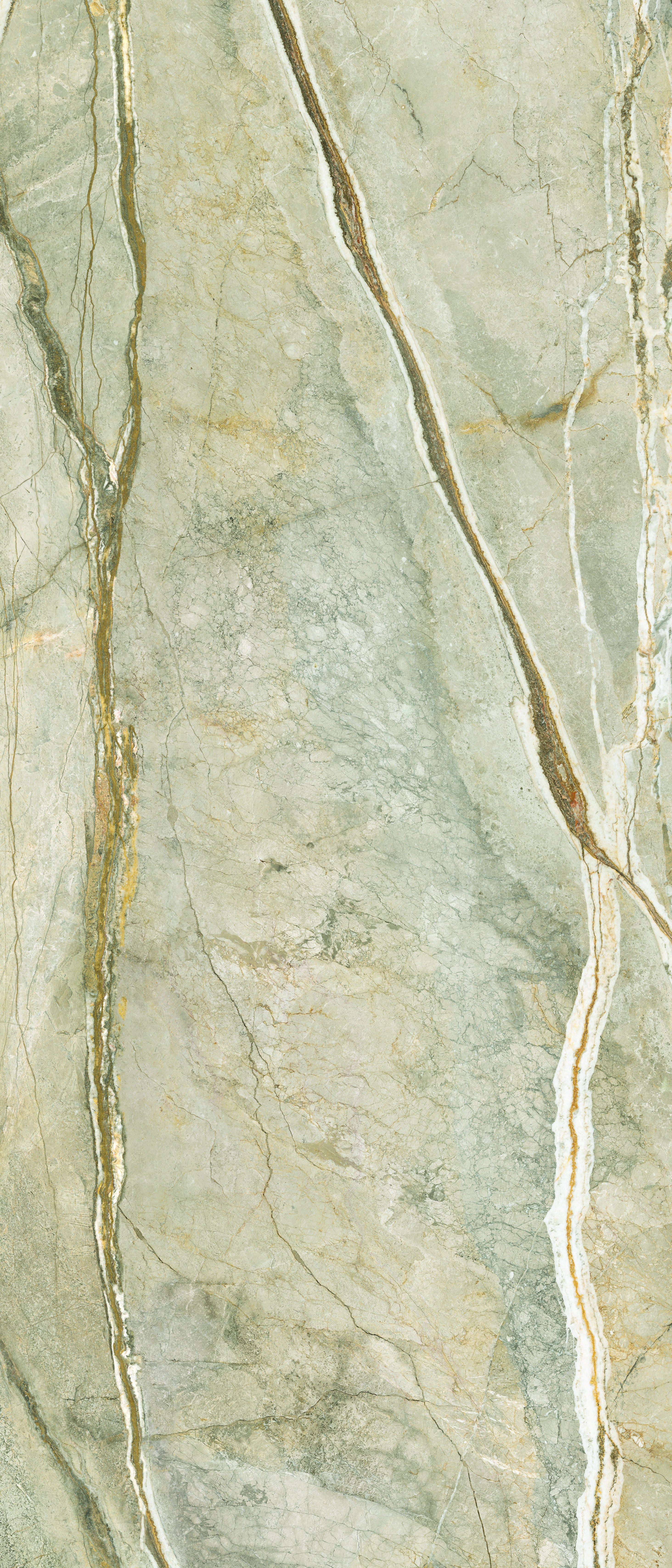 Majesto Foresta sintered stone slabs by Anatolia, top-down product view, 48"×110"×1/4" size. Turkish sintered stone for floors and walls.