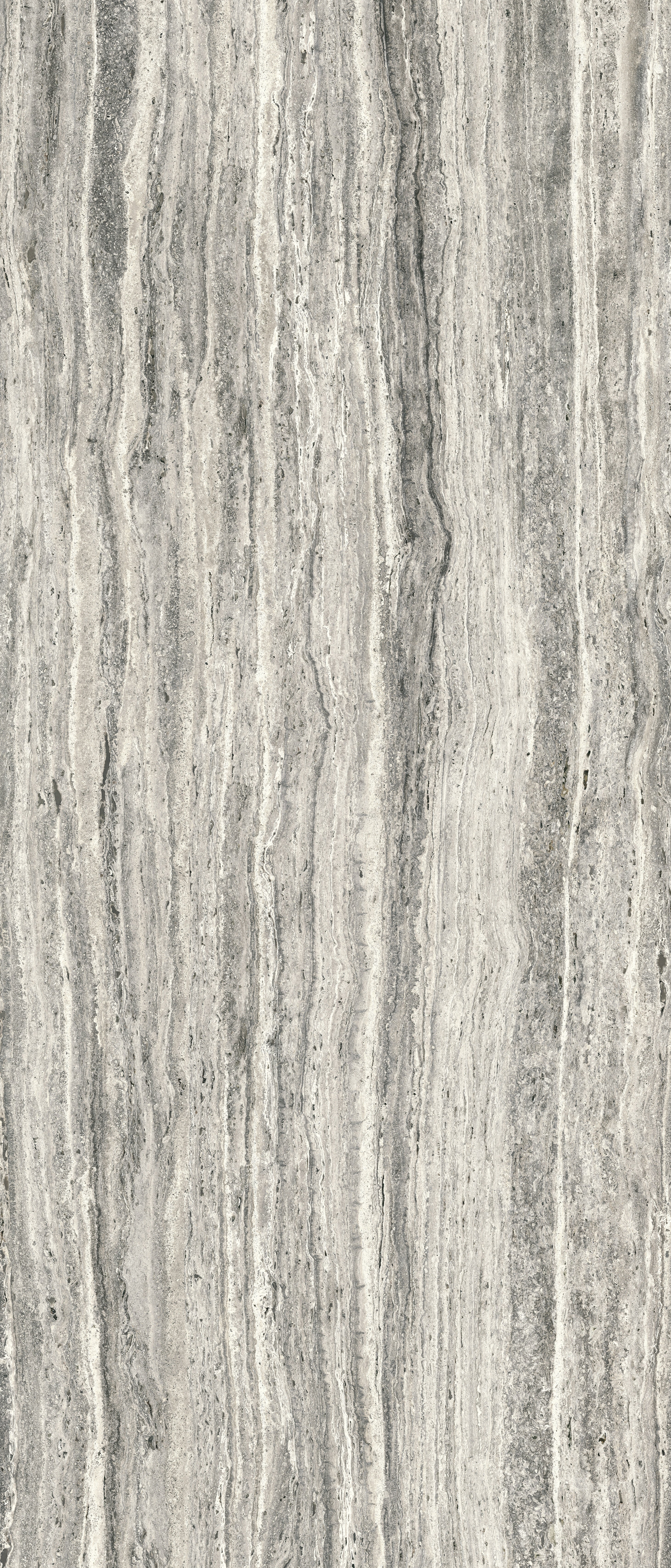 MAJESTO: Travertino Titanium Paver Porcelain Field Tile (24"×48"×25/32" | Grained | Rectified)