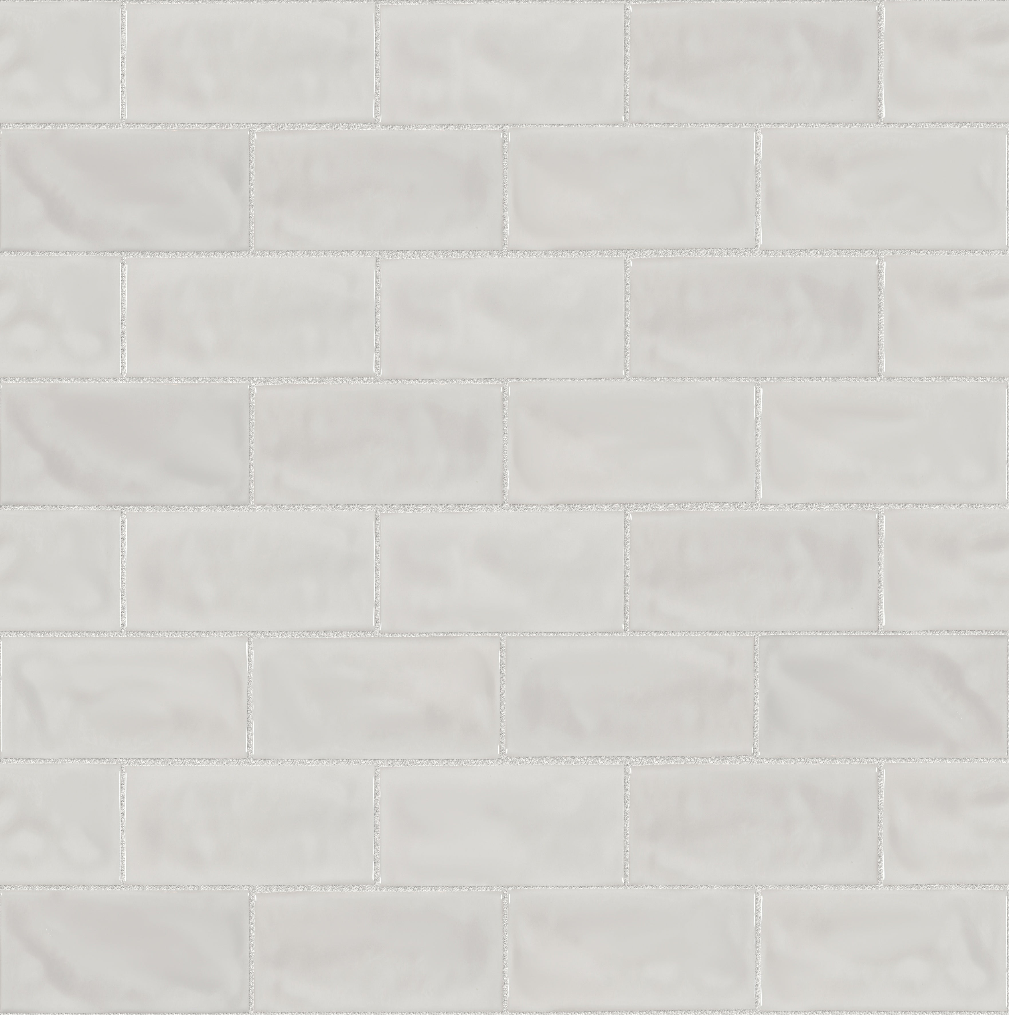 Marlow Mist ceramic field tile by Anatolia, top-down product view, 3"×6"×3/8" size. Turkish ceramic for floors and walls.