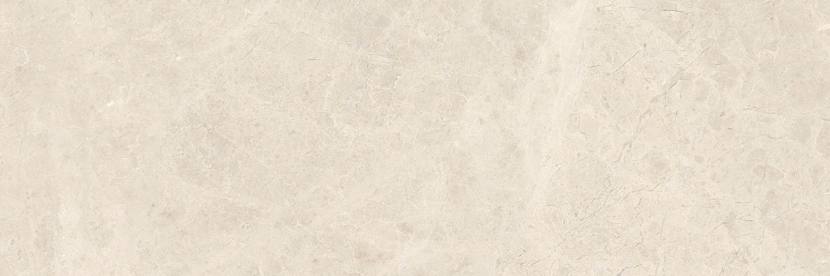 Mayfair Allure Ivory porcelain field tile by Anatolia, top-down product view, 4"×12"×11/32" size. Indian porcelain for floors and walls.