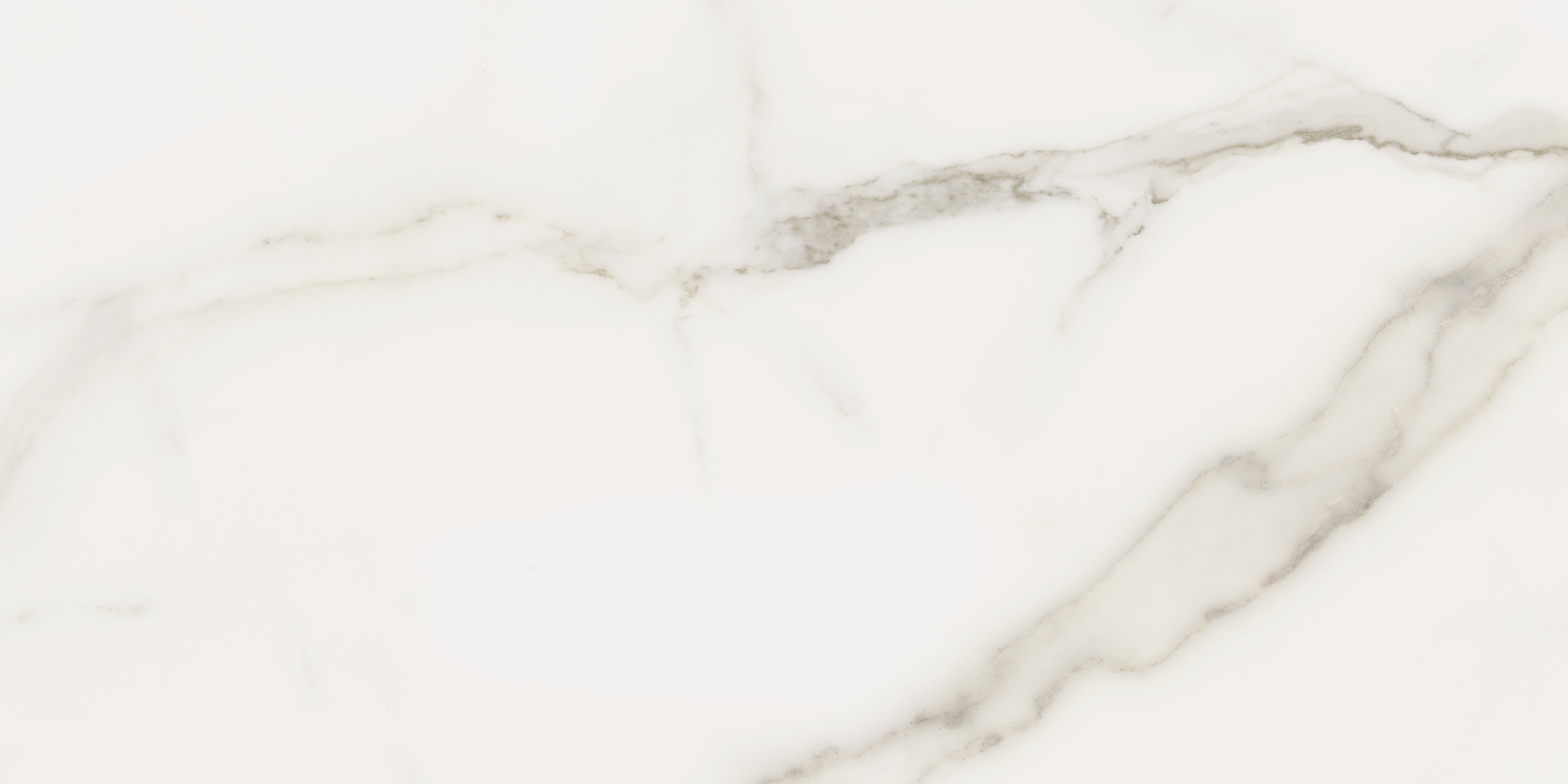 Mayfair Calacatta Oro porcelain field tile by Anatolia, top-down product view, 12"×24"×11/32" size. Indian porcelain for floors and walls.