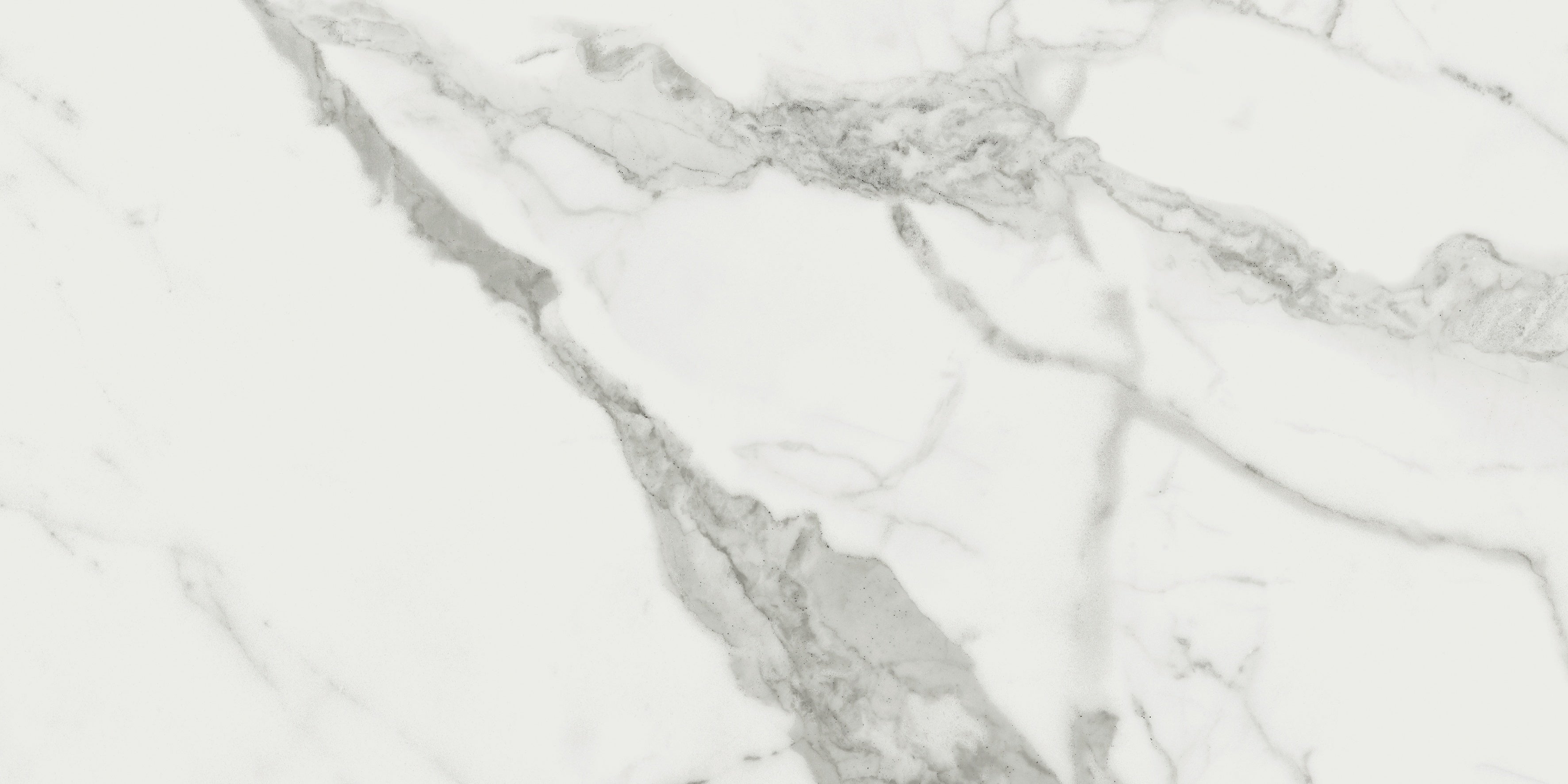 Mayfair Statuario Venato porcelain field tile by Anatolia, top-down product view, 12"×24"×11/32" size. Indian porcelain for floors and walls.
