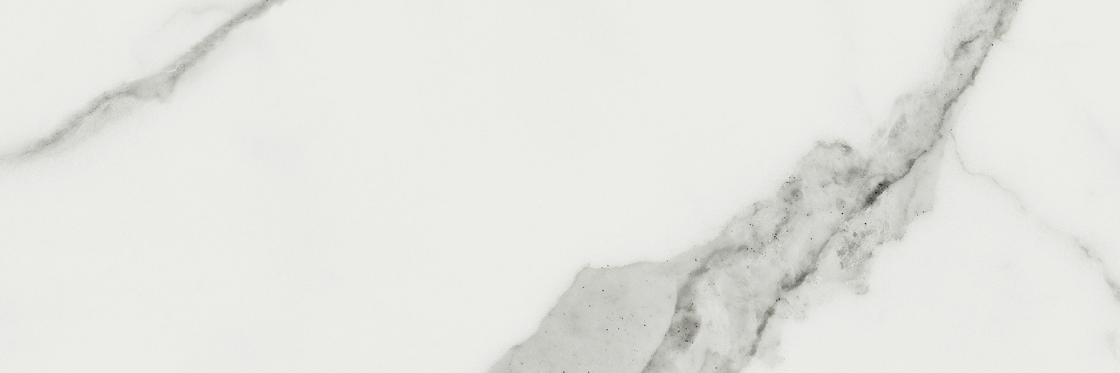 Mayfair Statuario Venato porcelain field tile by Anatolia, top-down product view, 4"×12"×11/32" size. Indian porcelain for floors and walls.