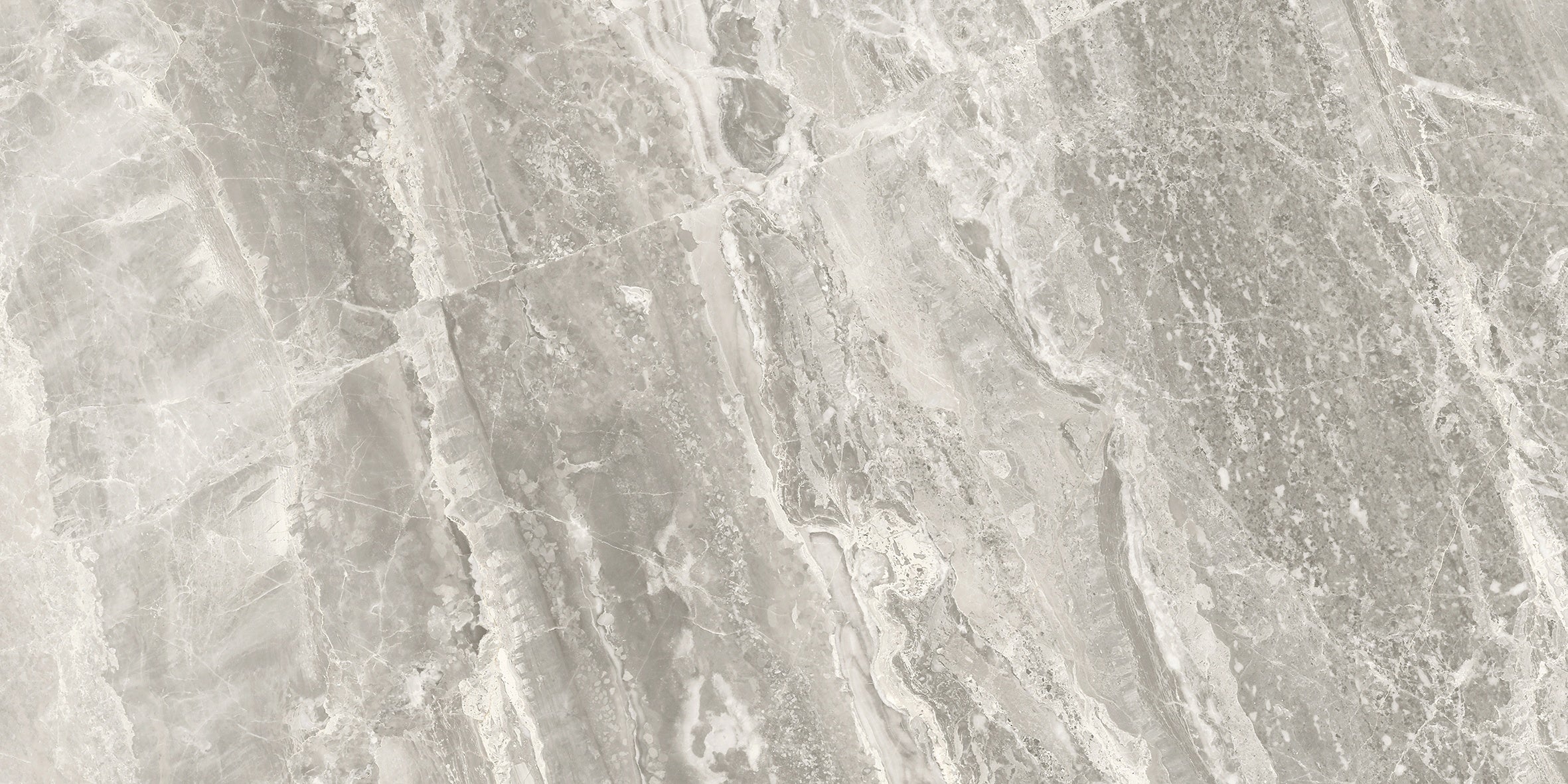 Mayfair Stella Argento porcelain field tile by Anatolia, top-down product view, 12"×24"×11/32" size. Indian porcelain for floors and walls.