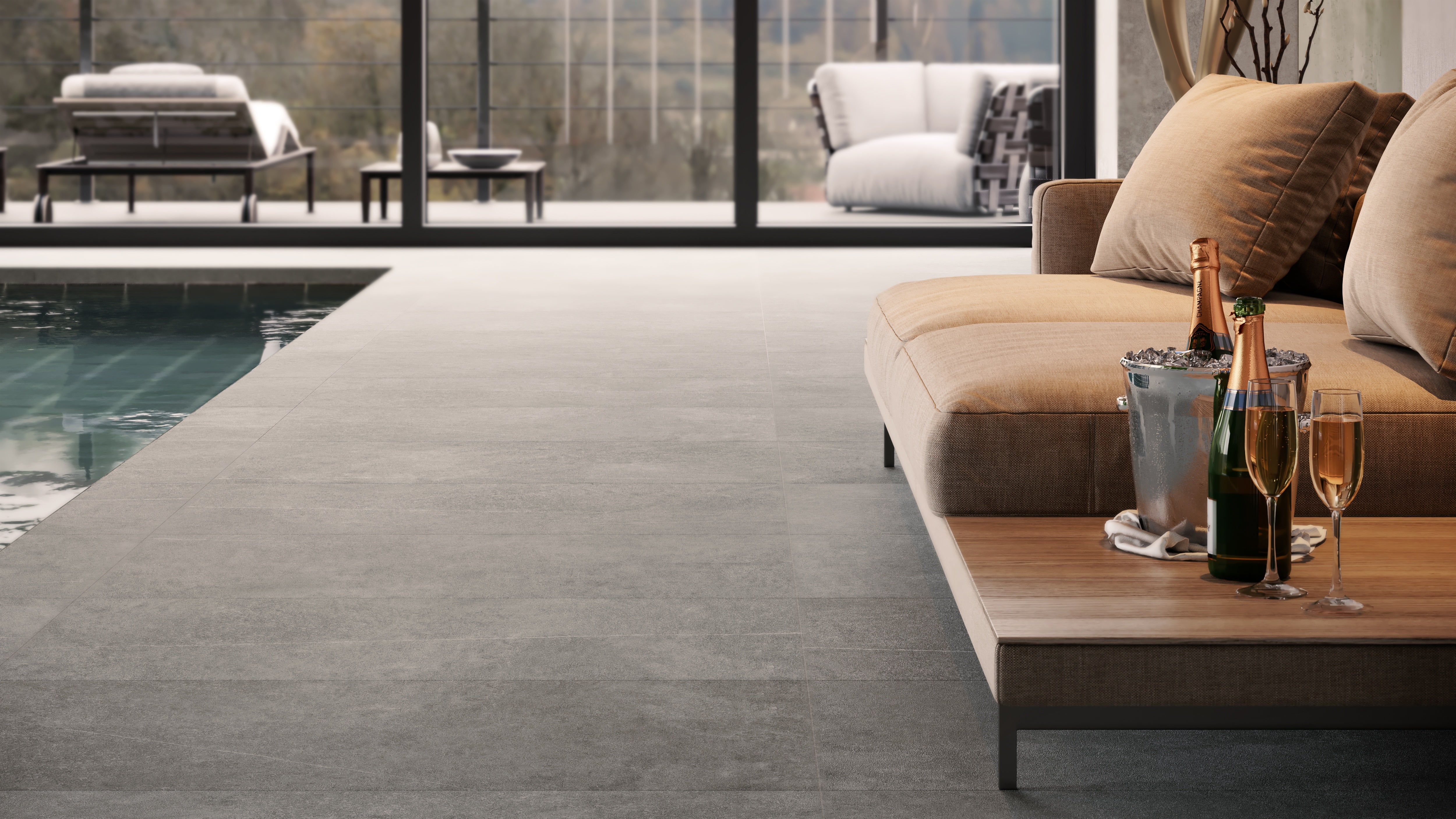 MJORK: Mica Porcelain Field Tile (24"×48"×5/16" | Matte | Rectified)