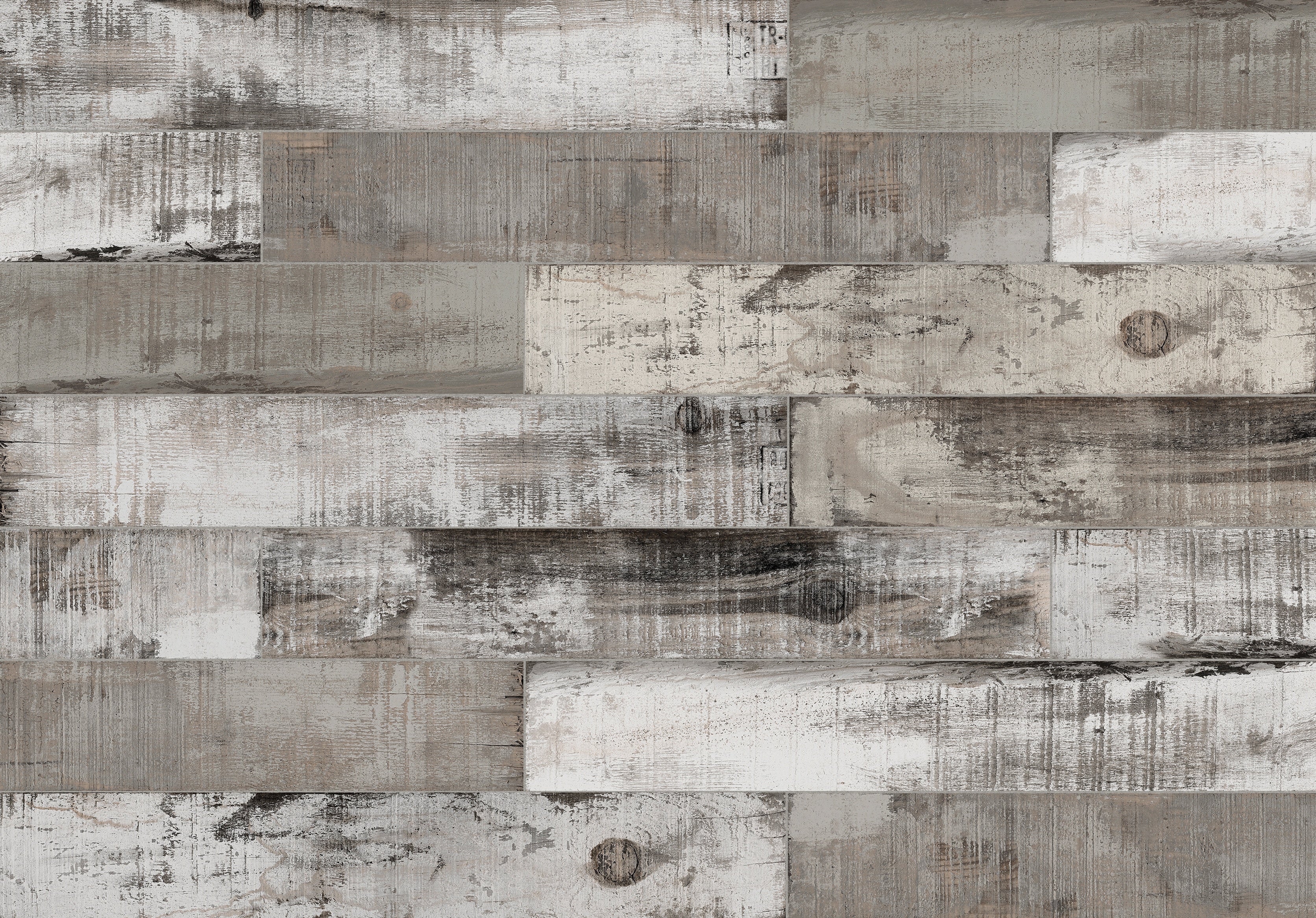 Muskoka Smoke porcelain field tile by Anatolia, top-down product view, 6"×36"×3/8" size. Turkish porcelain for floors and walls.