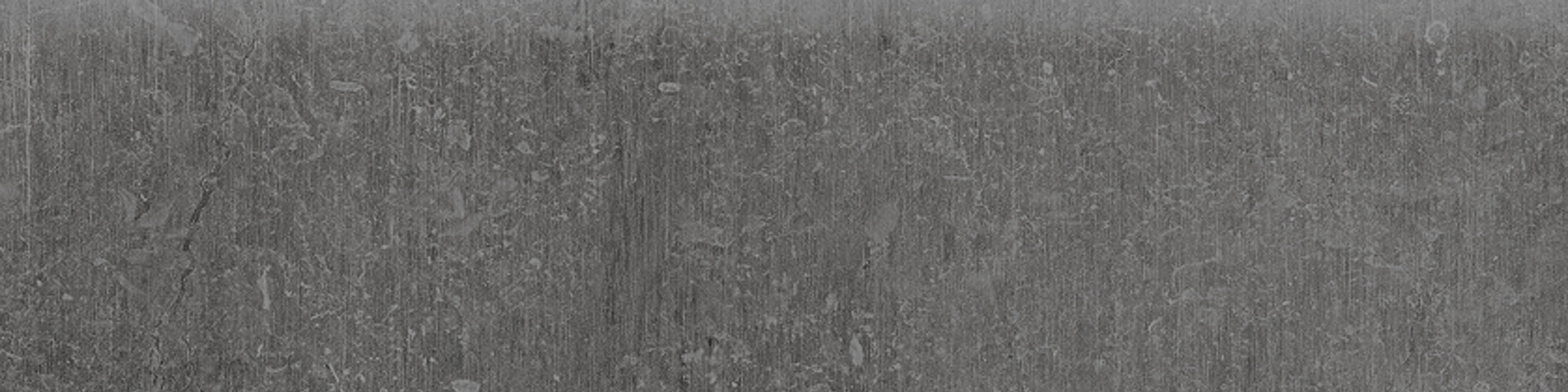 Nexus Graphite porcelain trim by Anatolia, top-down product view, 3"×12"×3/8" size. Turkish porcelain for floors and walls.