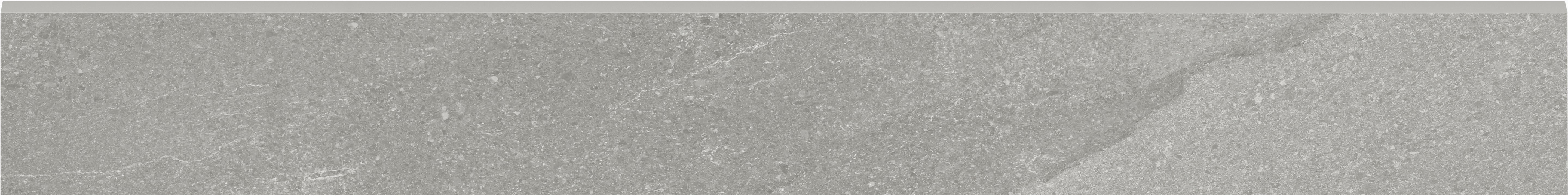 Nord Palladium porcelain trim by Anatolia, top-down product view, 3"×24"×11/32" size. Turkish porcelain for floors and walls.
