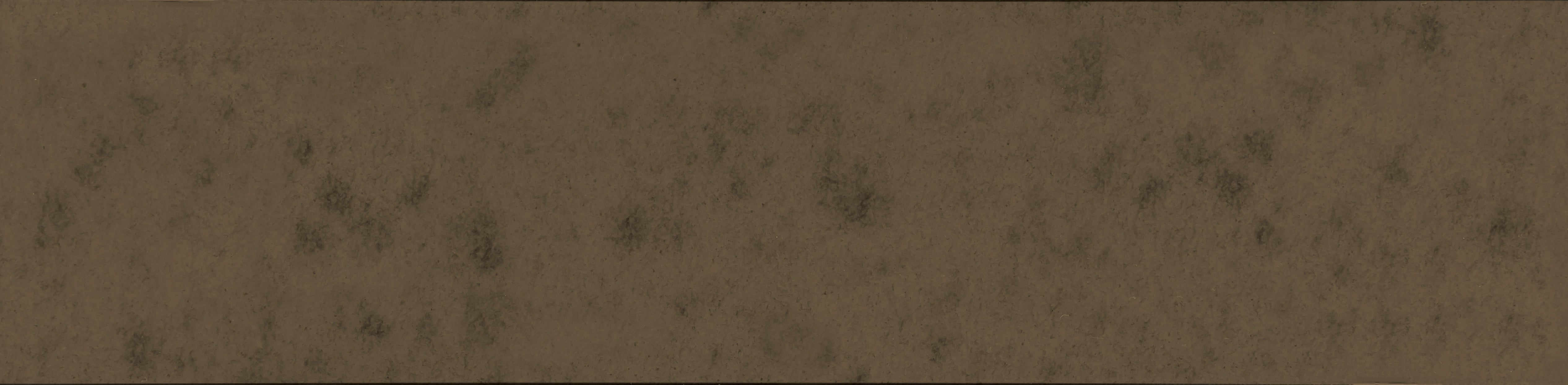 Obsidian Antique Bronze glass field tile by Anatolia, top-down product view, 3"×12"×1/4" size. Chinese glass for floors and walls.