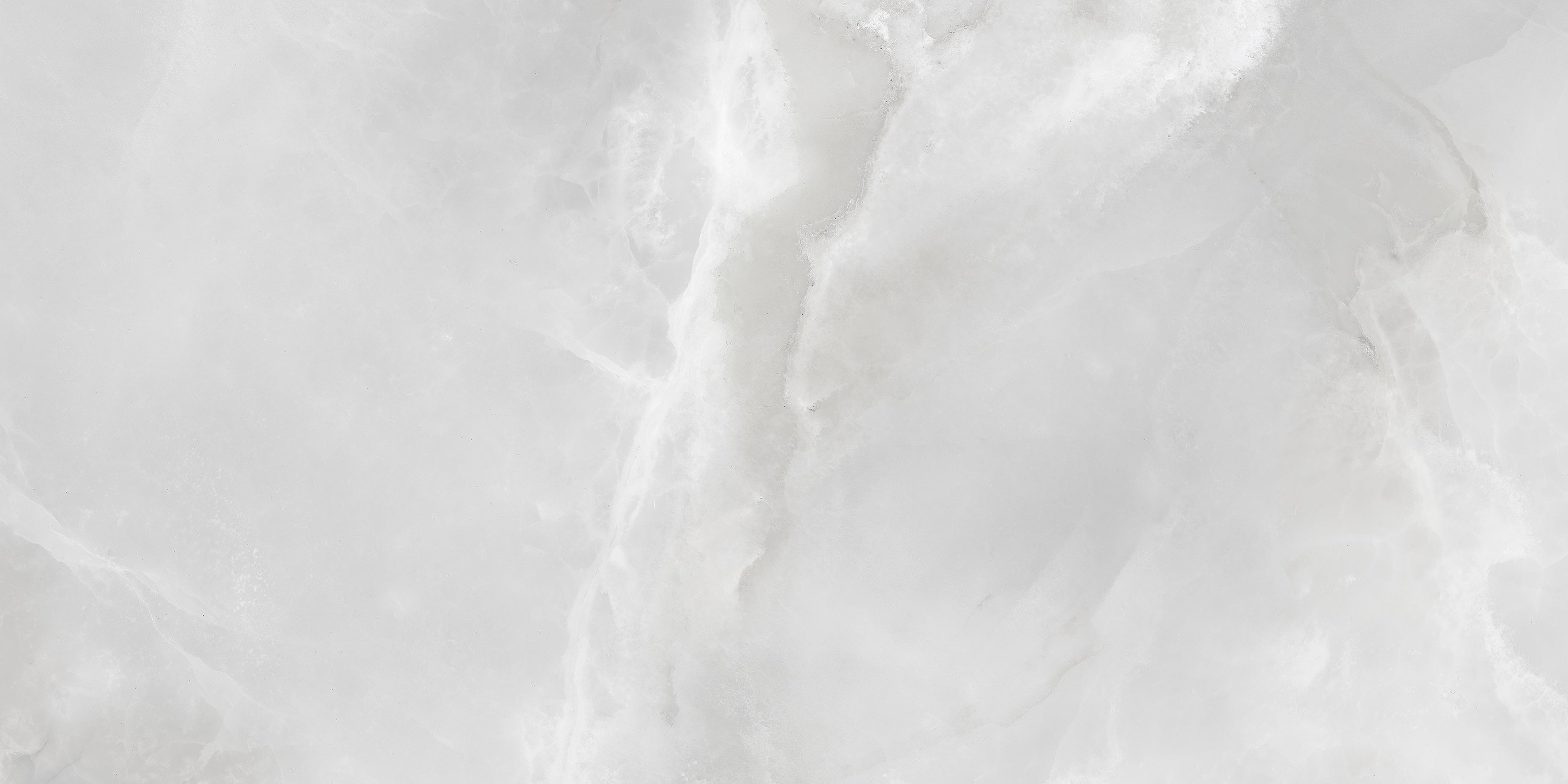 Plata Onyx Crystallo porcelain field tile by Anatolia, top-down product view, 12"×24"×11/32" size. Indian porcelain for floors and walls.