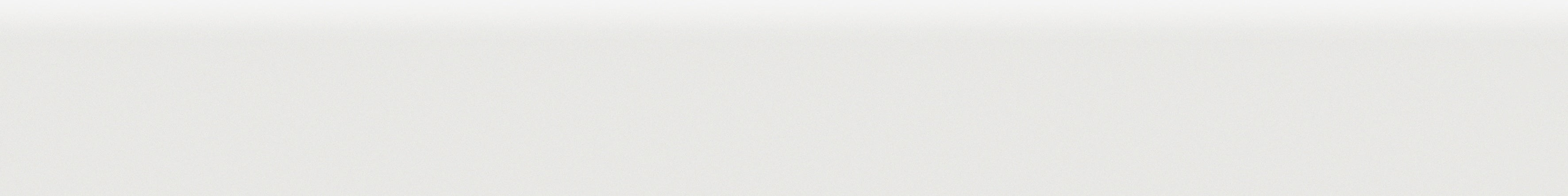 Prima True White porcelain trim by Anatolia, top-down product view, 3"×24"×11/32" size. Indian porcelain for floors and walls.