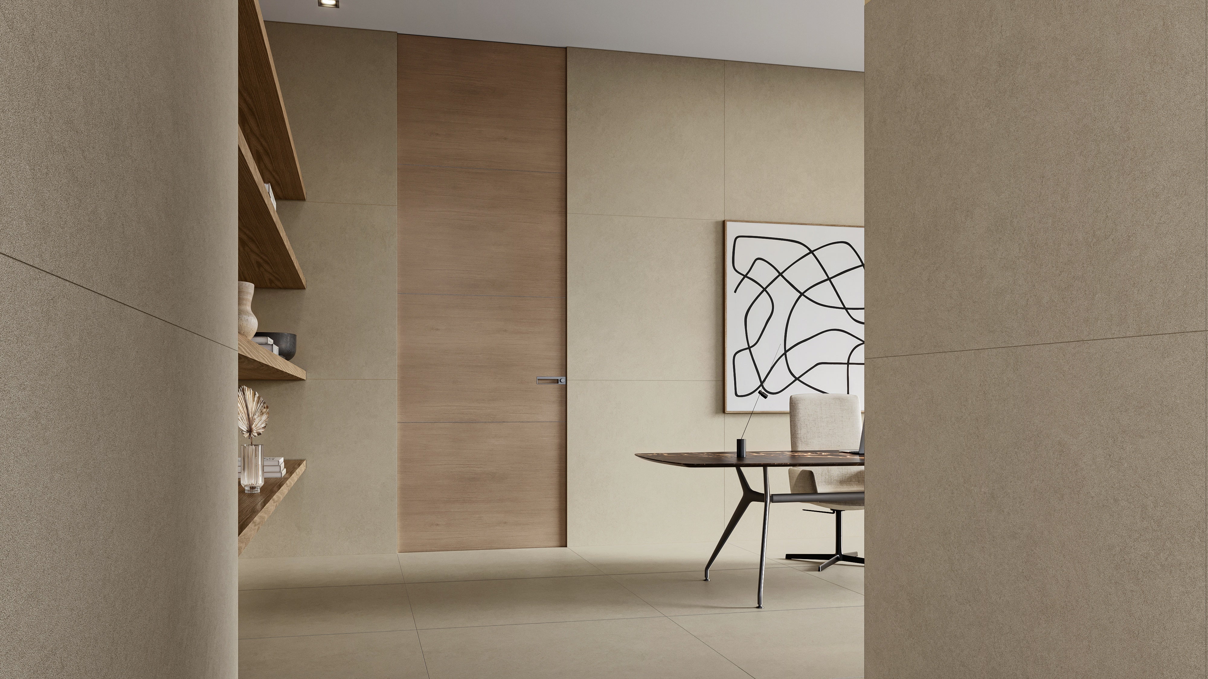 Serena Valley porcelain mosaic by Anatolia, top-down product view, 9 7/8"×11 3/8"×11/32" size. Turkish porcelain for floors and walls.