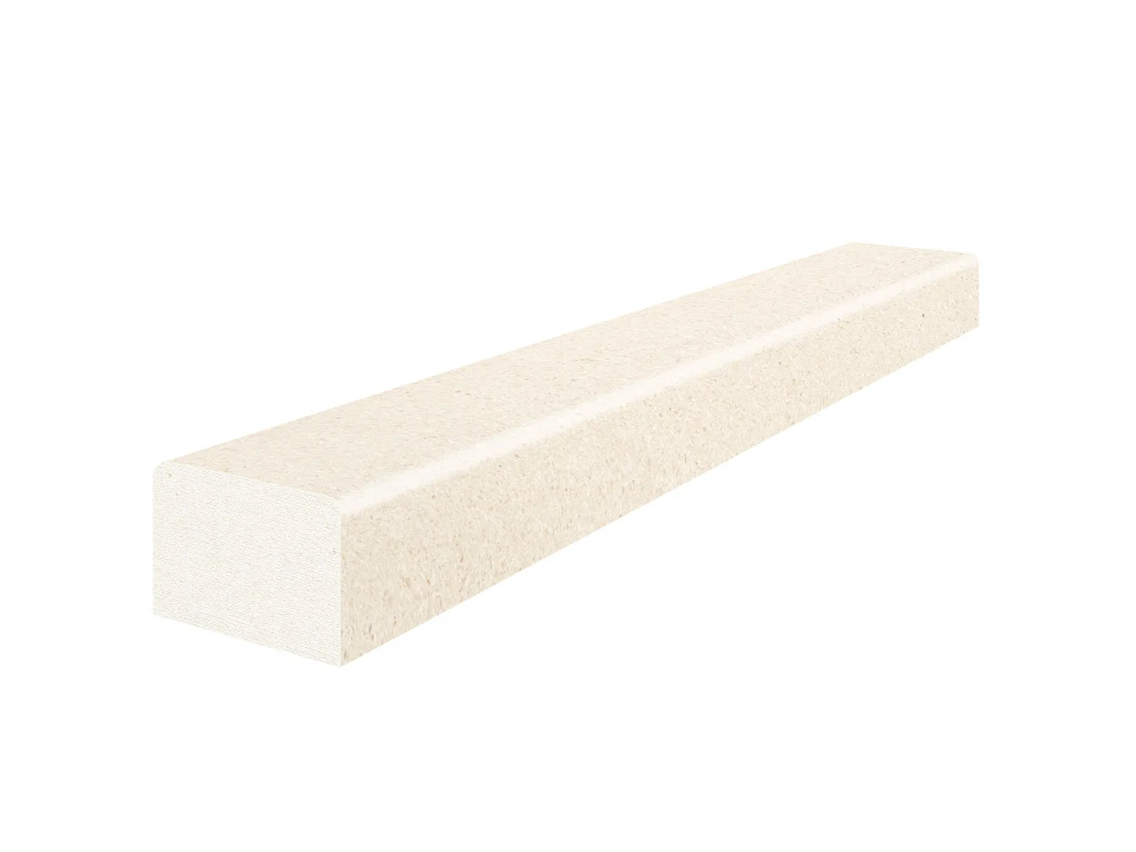 SERENE IVORY: Limestone Trim Deco-Bar (12¹⁄₁₆"X1¼"X⅞" | Honed)