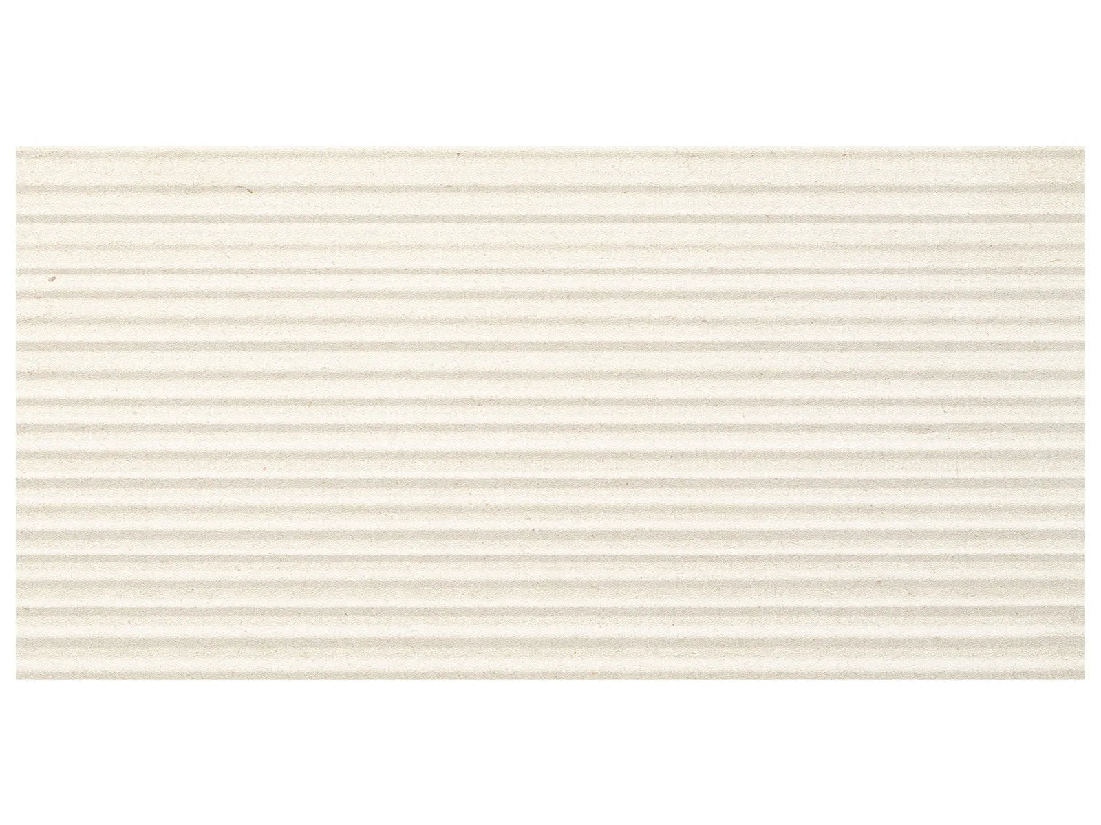 SERENE IVORY: Limestone Wall Tile Curva (24¹⁄₁₆"X12¹⁄₁₆"X¾" | Grained)