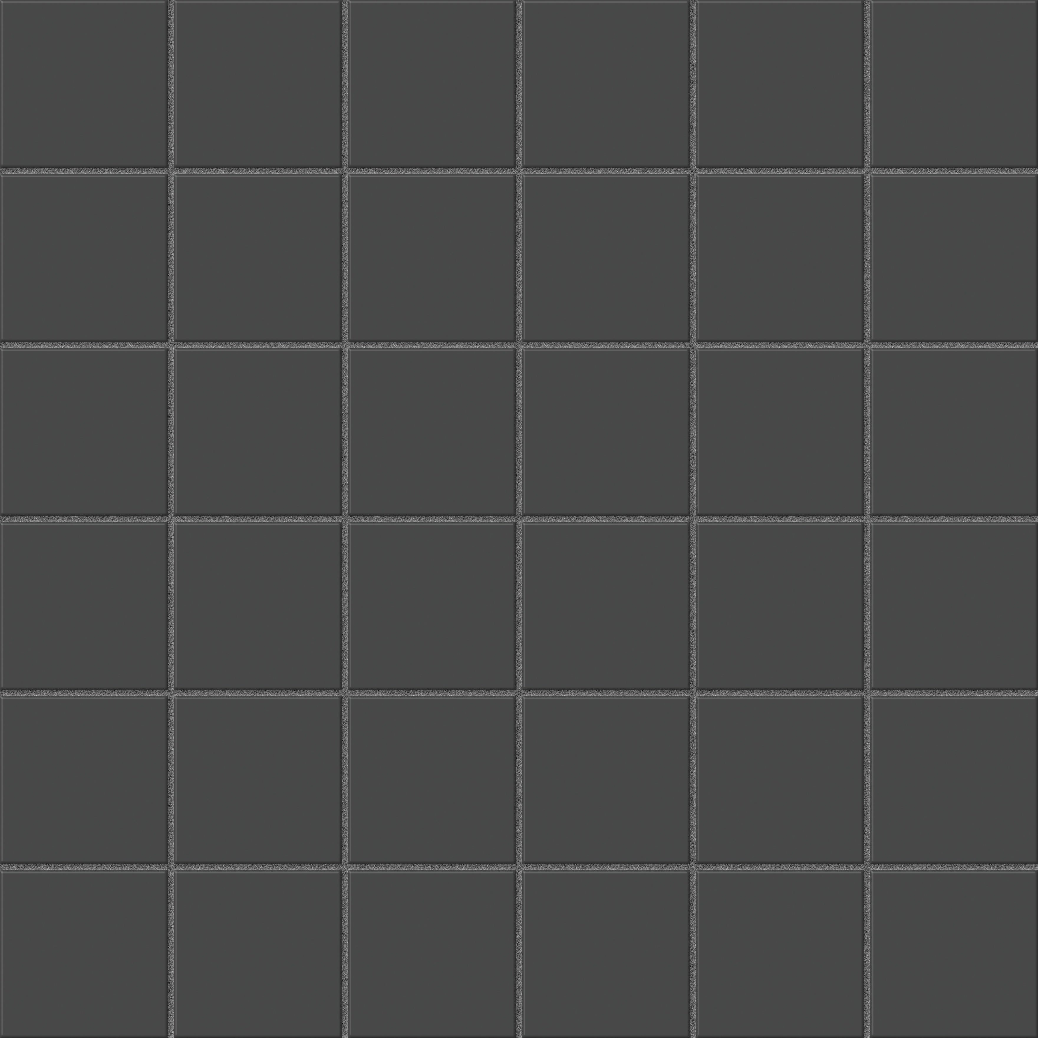 Soho Retro Black - unglazed porcelain mosaic by Anatolia, top-down product view, 11 15/16"×11 15/16"×1/4" size. Malaysian porcelain for floors and walls.