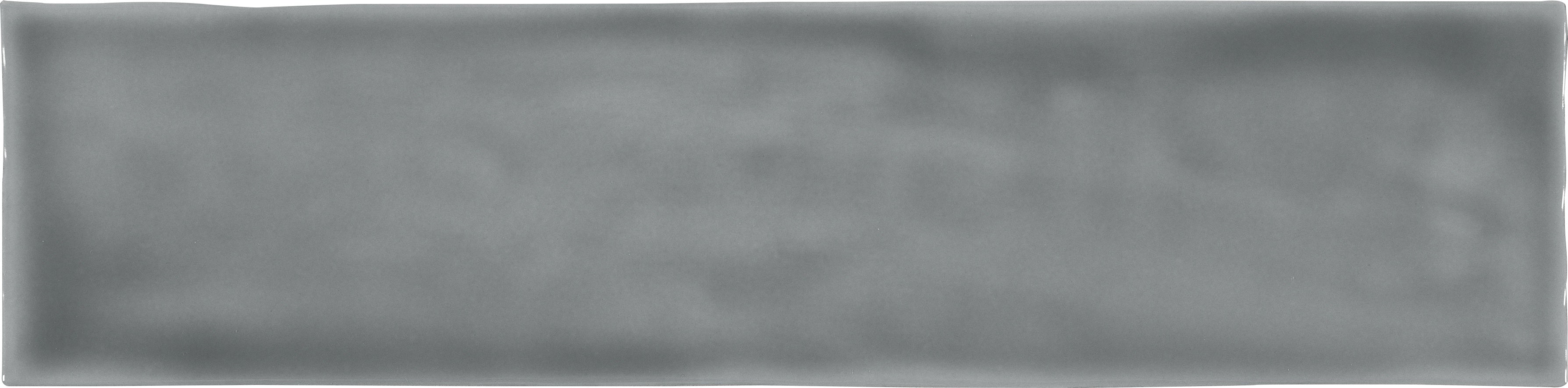 Teramoda Charcoal ceramic field tile by Anatolia, top-down product view, 3"×12"×11/32" size. Vietnamese ceramic for floors and walls.