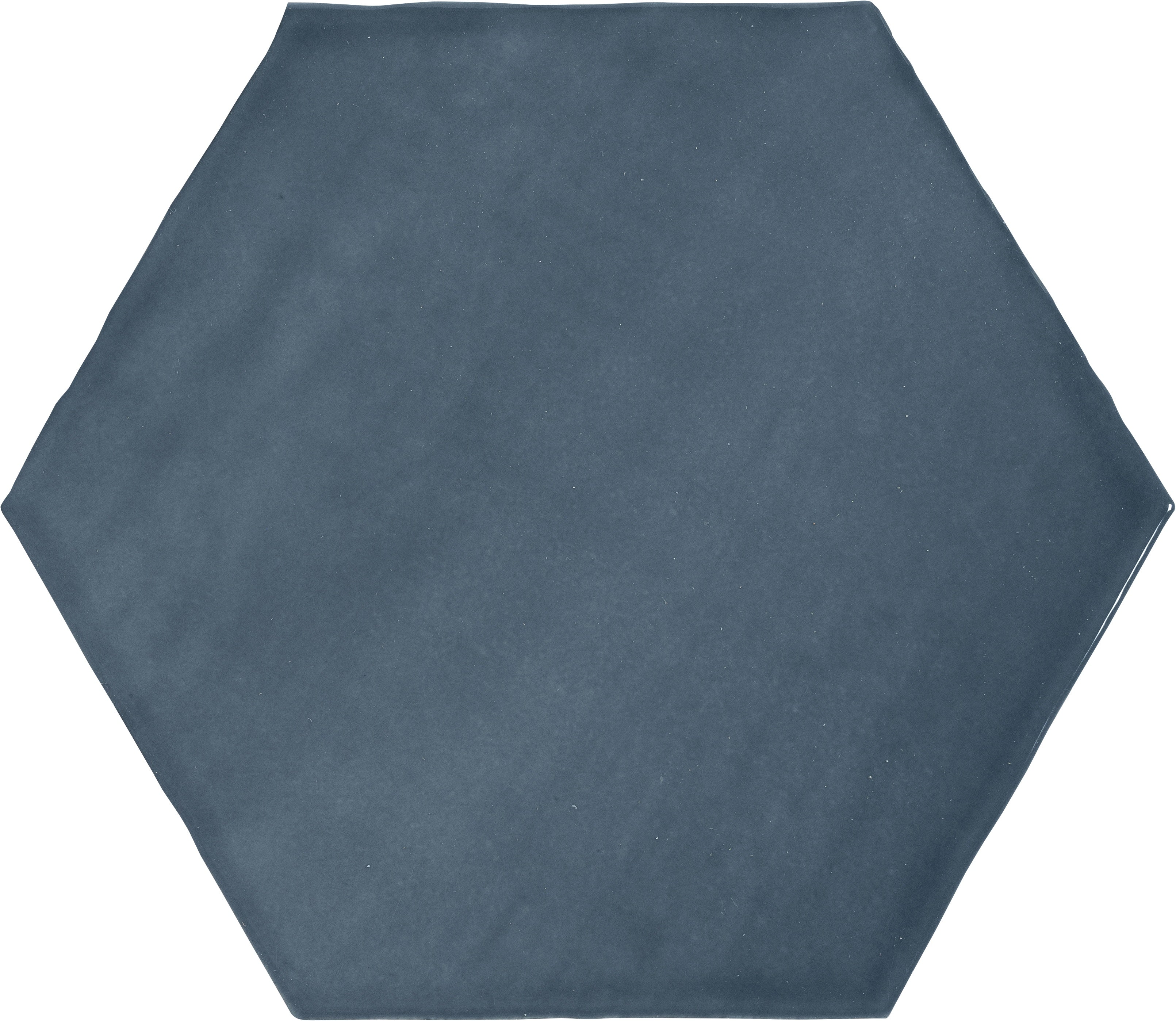 Teramoda Ink ceramic field tile by Anatolia, top-down product view, 6"×6 13/16"×11/32" size. Vietnamese ceramic for floors and walls.