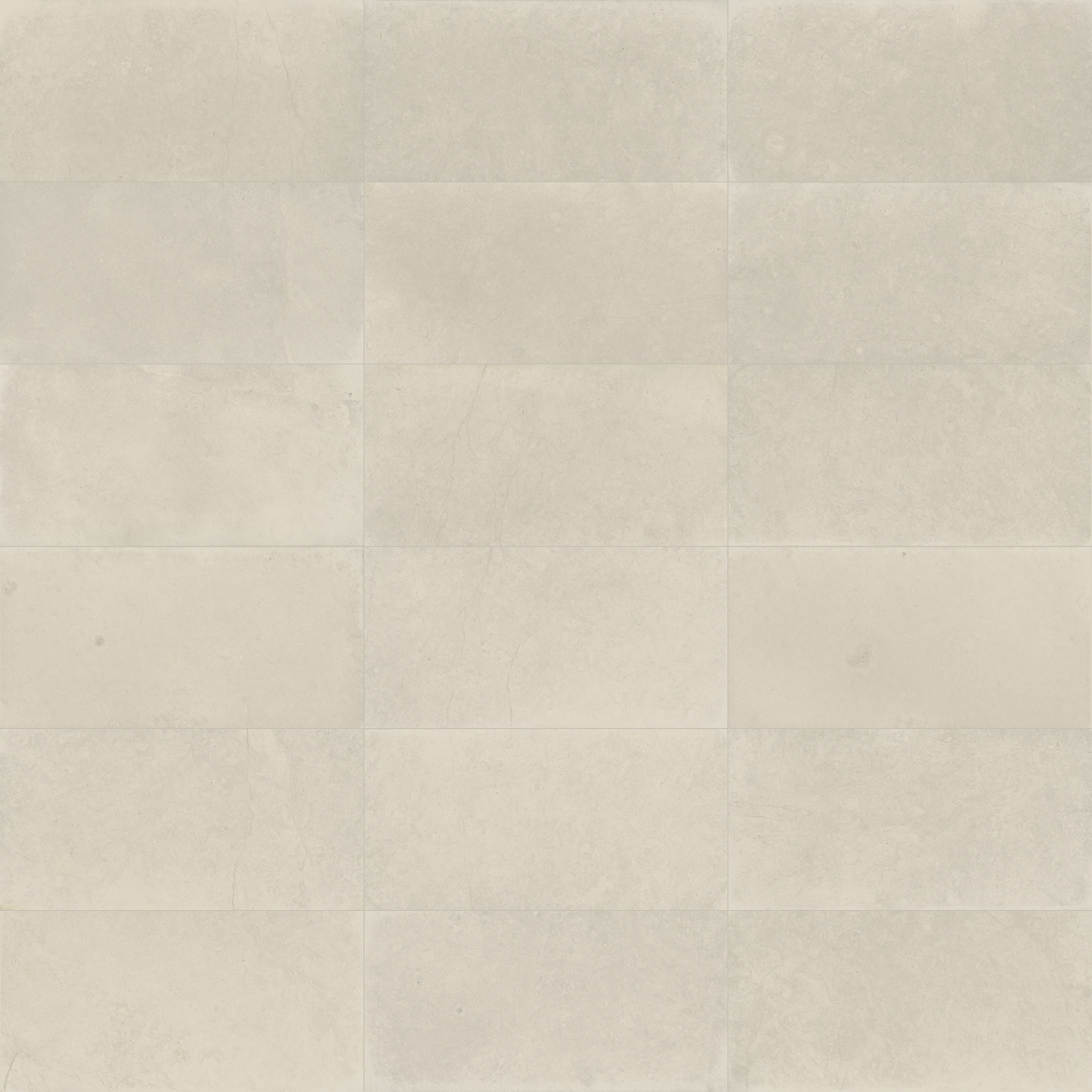 Tierra Halo limestone trim by Anatolia, top-down product view, 1 1/4"×12"×7/8" size. Turkish limestone for floors and walls.