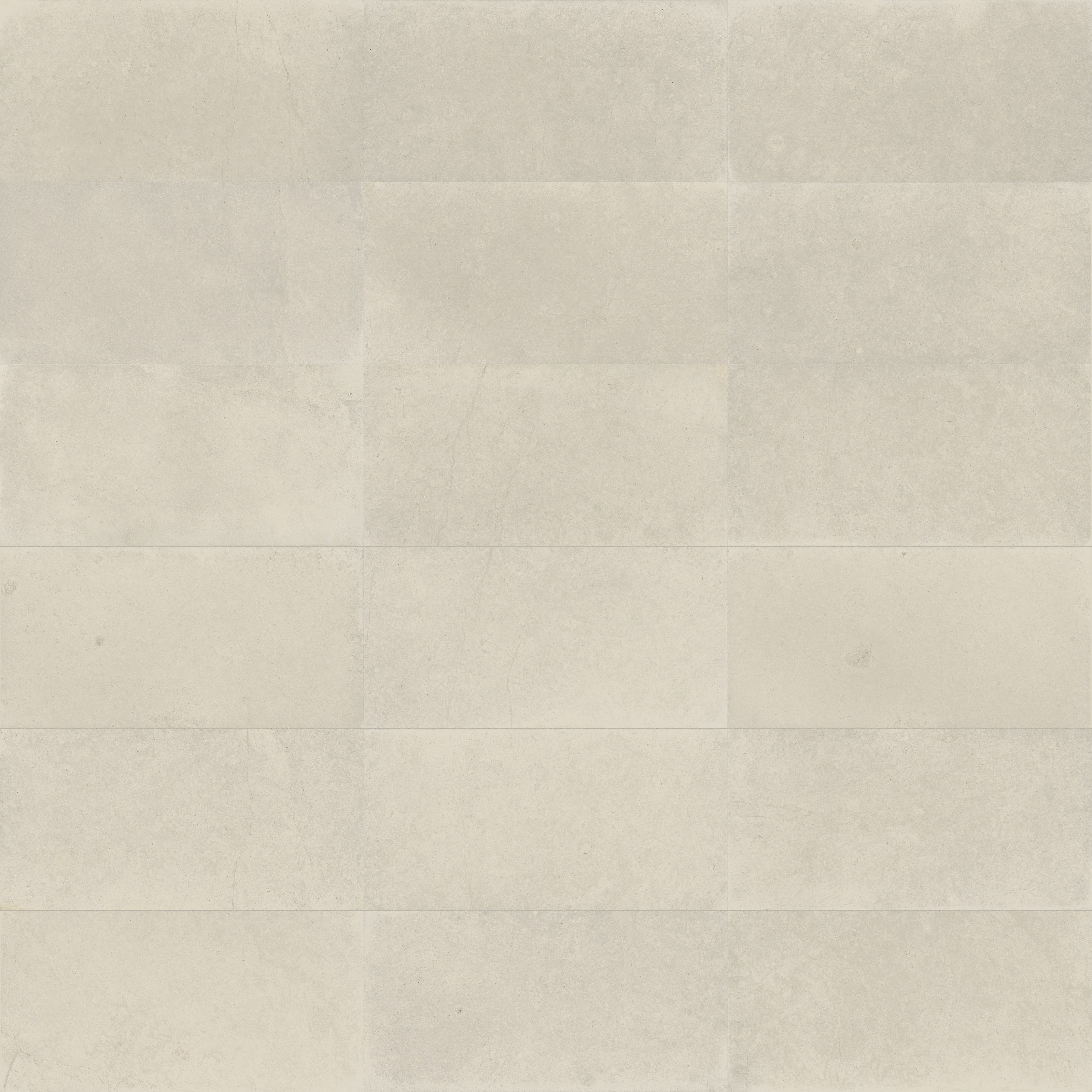 Tierra Halo limestone trim by Anatolia, top-down product view, 1 1/4"×12"×7/8" size. Turkish limestone for floors and walls.