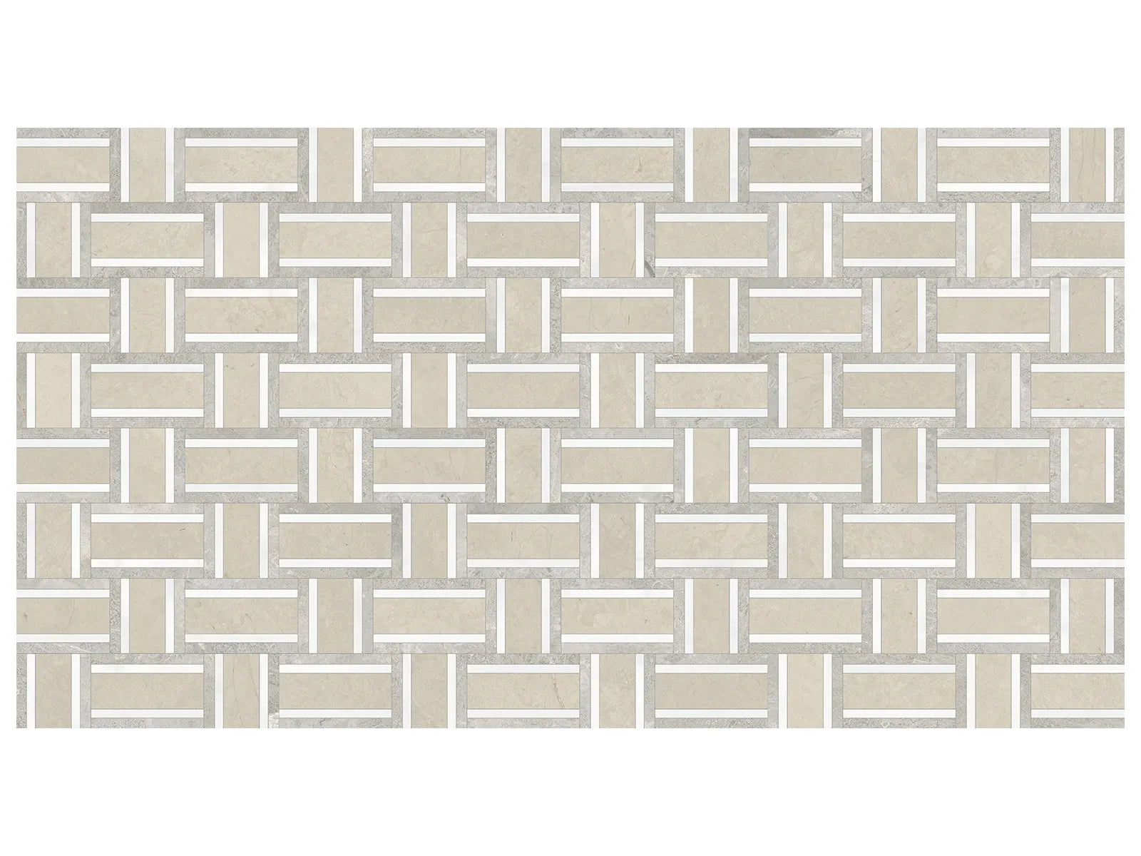 UTOPIO: Cesto Clay Mosaic (14¾"X11¹³⁄₁₆"X⅜" | Honed)