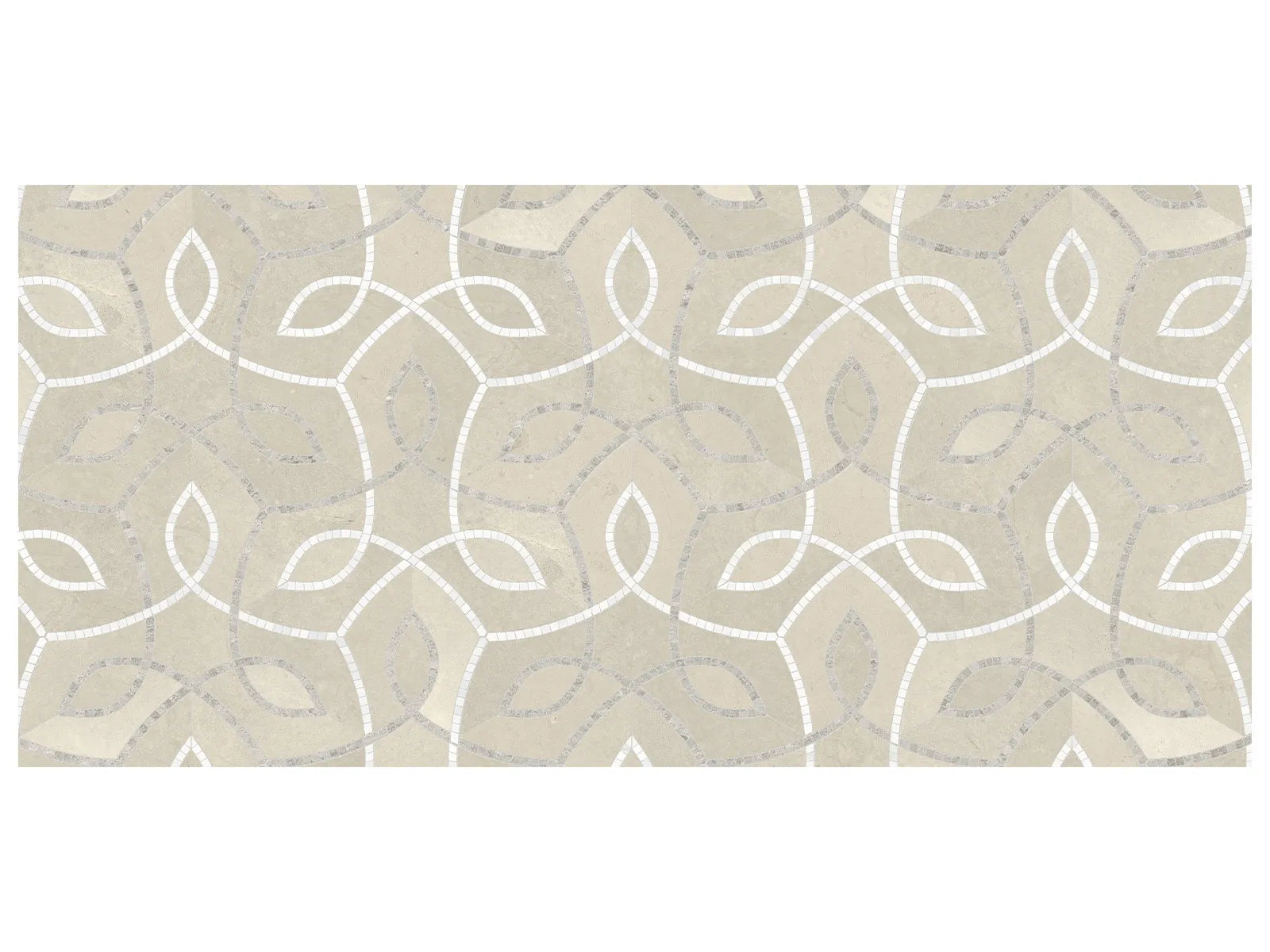 UTOPIO: Vine Clay Mosaic (13⁹⁄₁₆"X7⅞"X⅜" | Honed)