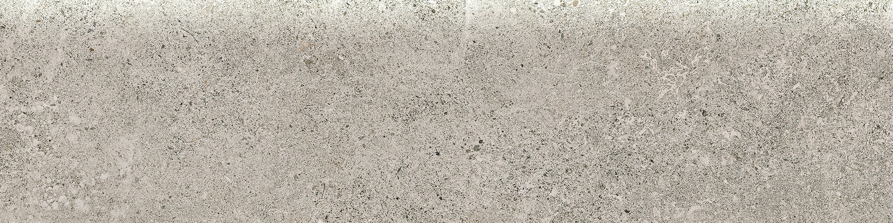 Veneta Stormio porcelain trim by Anatolia, top-down product view, 3"×12"×11/32" size. Turkish porcelain for floors and walls.