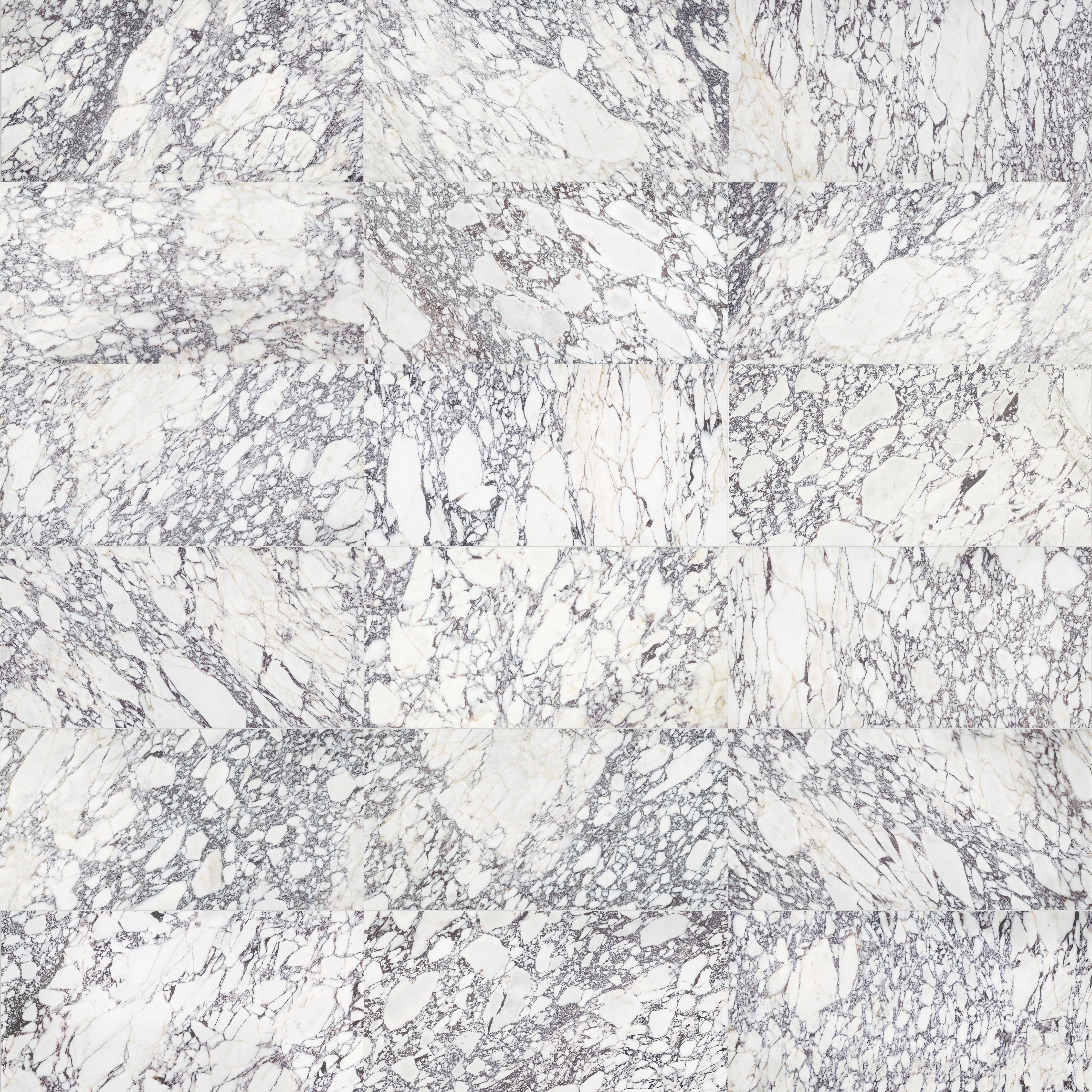 Viola Roccia marble trim by Anatolia, top-down product view, 1 1/4"×12"×7/8" size. Turkish marble for floors and walls.