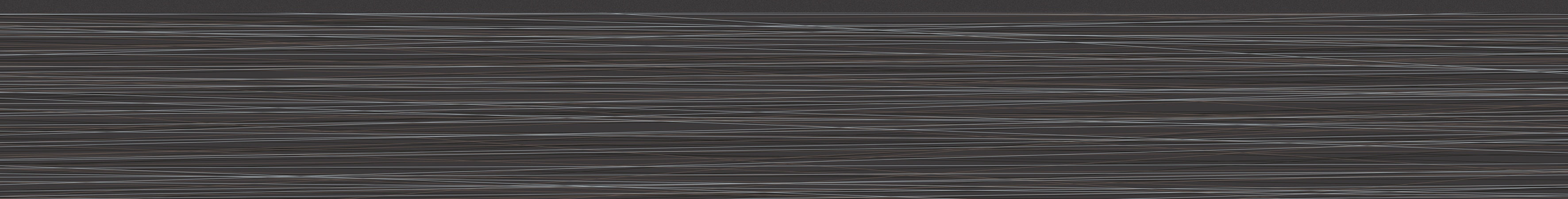 Zera Annex Carbon porcelain trim by Anatolia, top-down product view, 3"×24"×11/32" size. Malaysian porcelain for floors and walls.