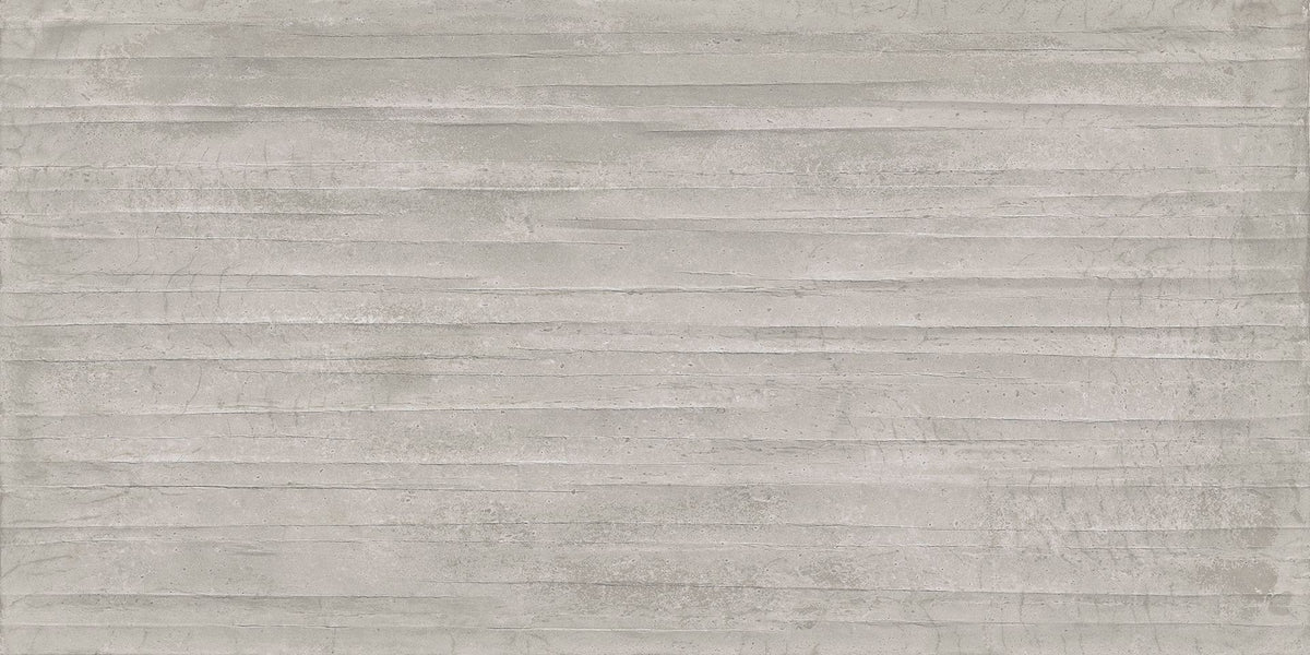 Fabrika Grey porcelain field tile by Emil, silktech finish, 23 5/8"x47 1/4"x8.5-mm size. Premium Italian porcelain for floors and walls.