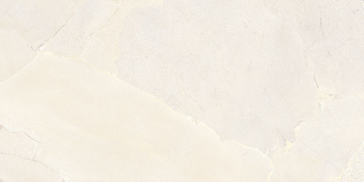 Unique Intensity White porcelain field tile by Emil, tecnica finish, 23 5/8"x47 1/4"x9-mm size. Premium Italian porcelain for floors and walls.