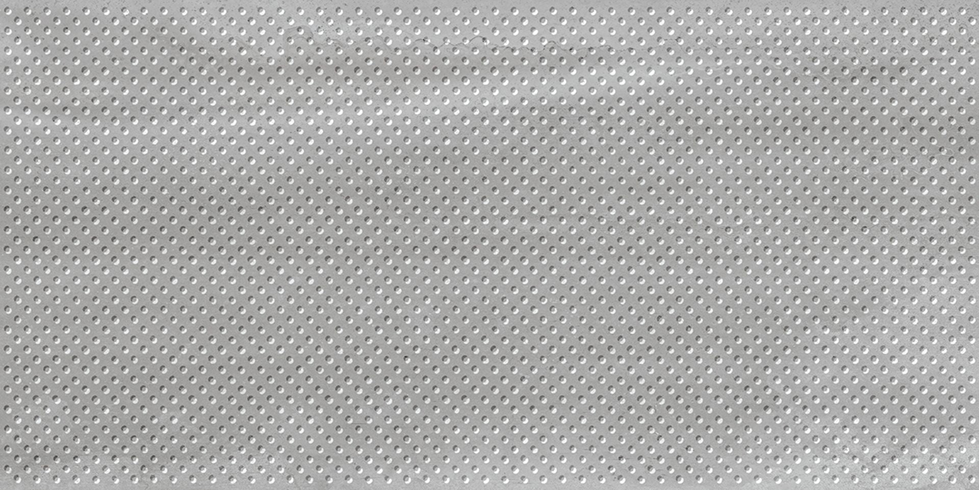Metallica Steel porcelain decorative accent tile by Emil, naturale finish, 23 5/8"x47 1/4"x9.5-mm size. Premium Italian porcelain for floors and walls.