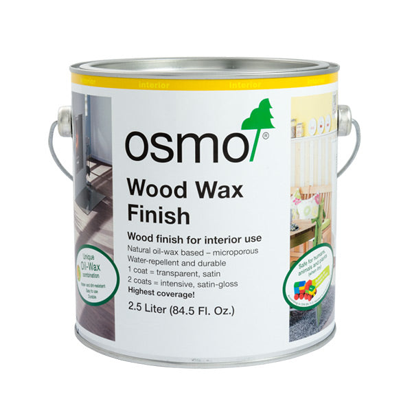 OSMO: Wood Wax Finish #3181 (Pebble | 2.5L | Interior)