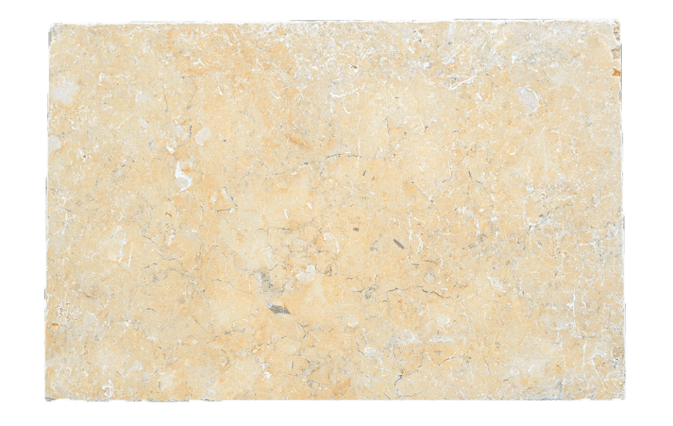 JERUSALEM GOLD: Limestone Field Tile (24"x24"x1/2" | tumbled)