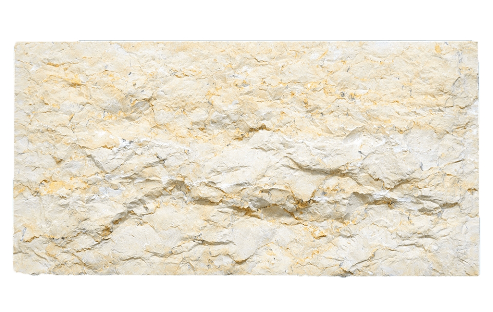 JERUSALEM GOLD: Limestone Field Tile (6"x12"x3/4" | split face)