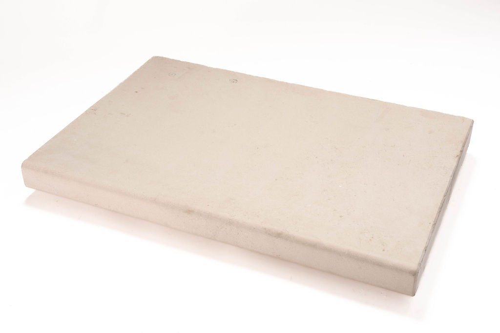 Nazare White limestone coping, primary product image, 16"×24"×1 31/32" size. Premium limestone for floors and walls.