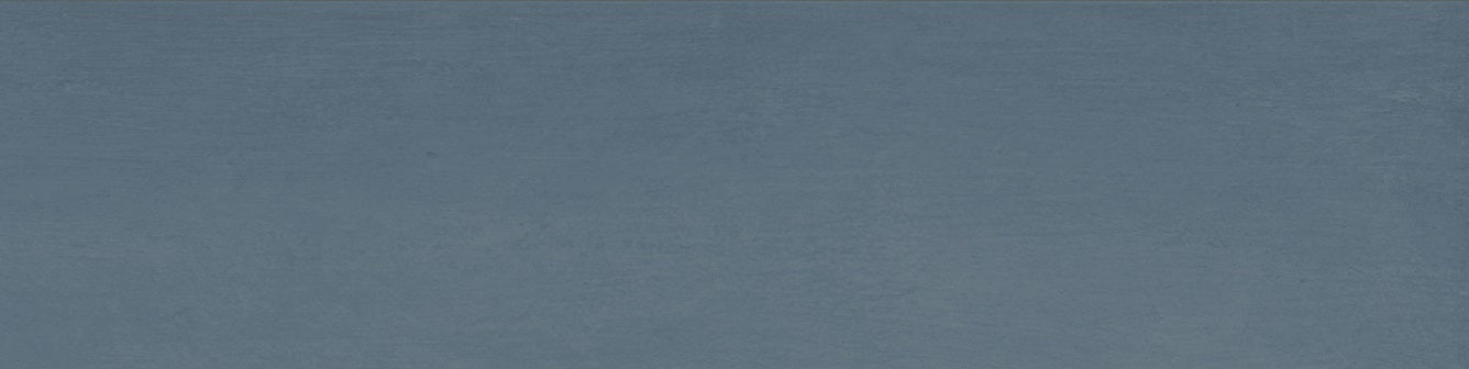 Vision Color River Blue porcelain field tile, top-down product view, 3"×12"×11/32" size. Premium porcelain for floors and walls.
