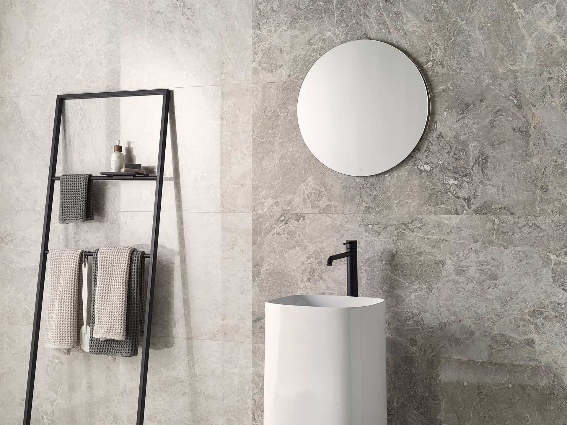 Elegant Gray Wall Tile (23x59x10.5-mm | gloss)