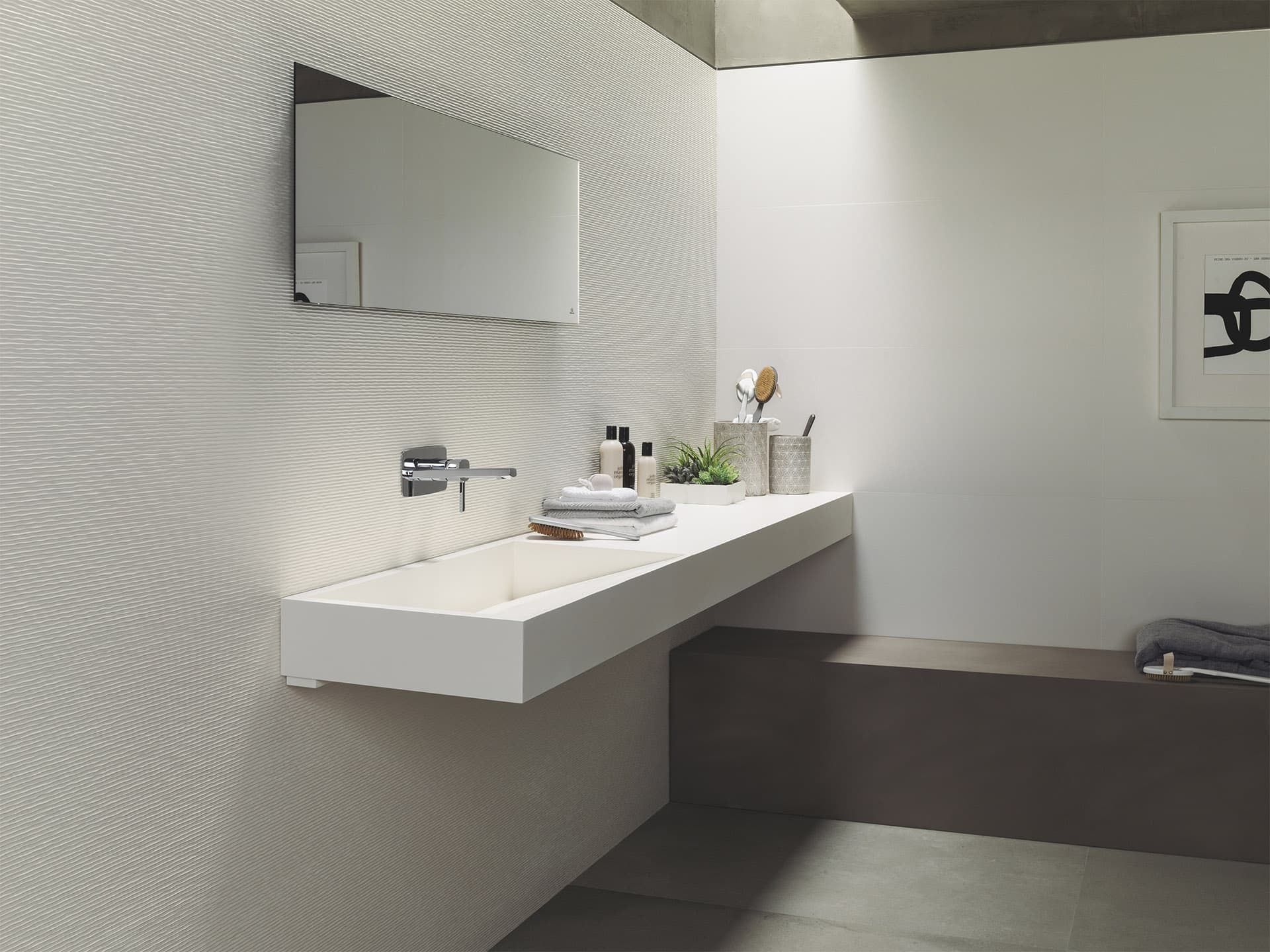 Matt White Wall Tile (18x47x10-mm | matt)