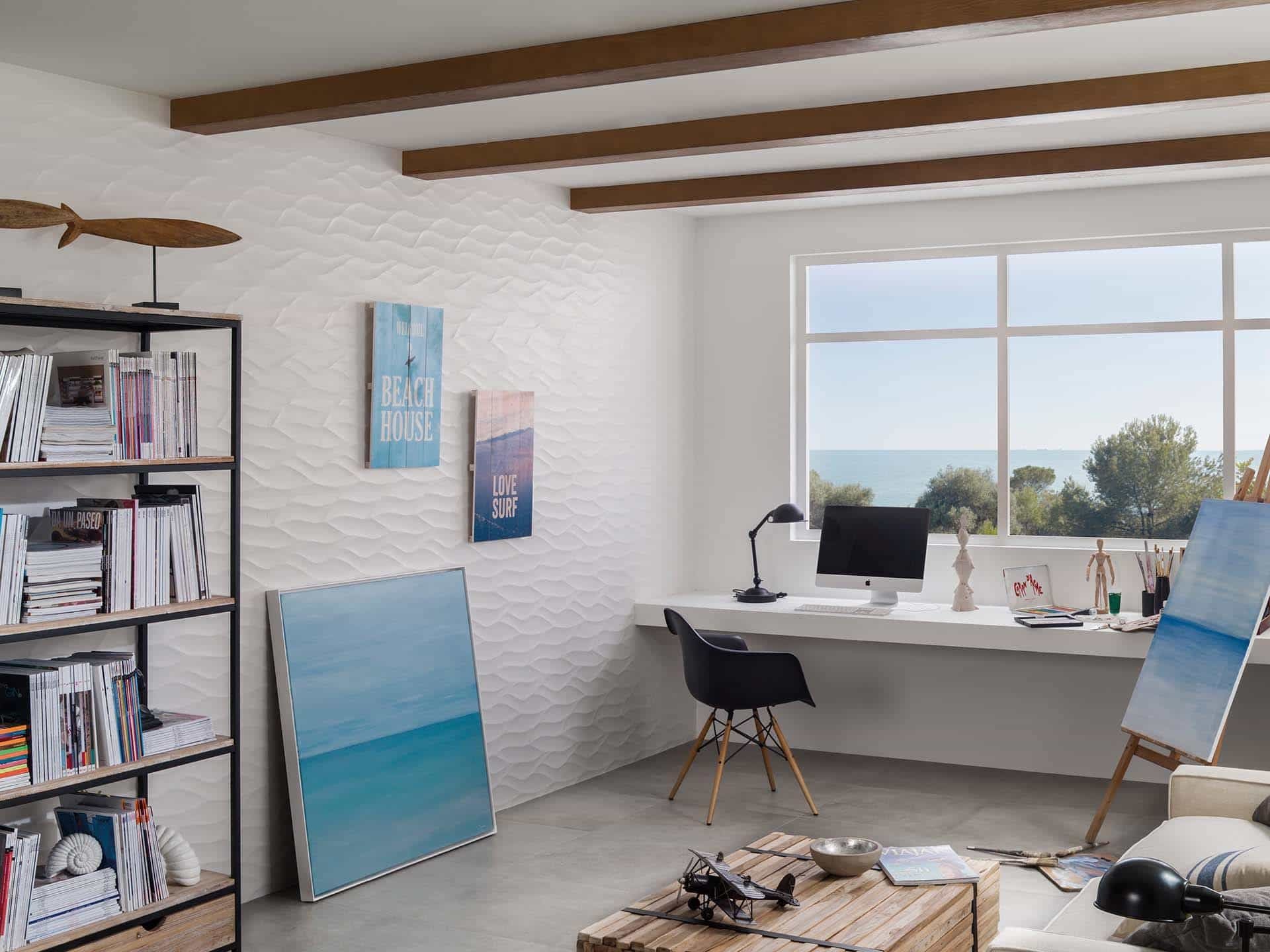 Madagascar Blanco Ona Wall Tile (13x39x11.5-mm | matt)