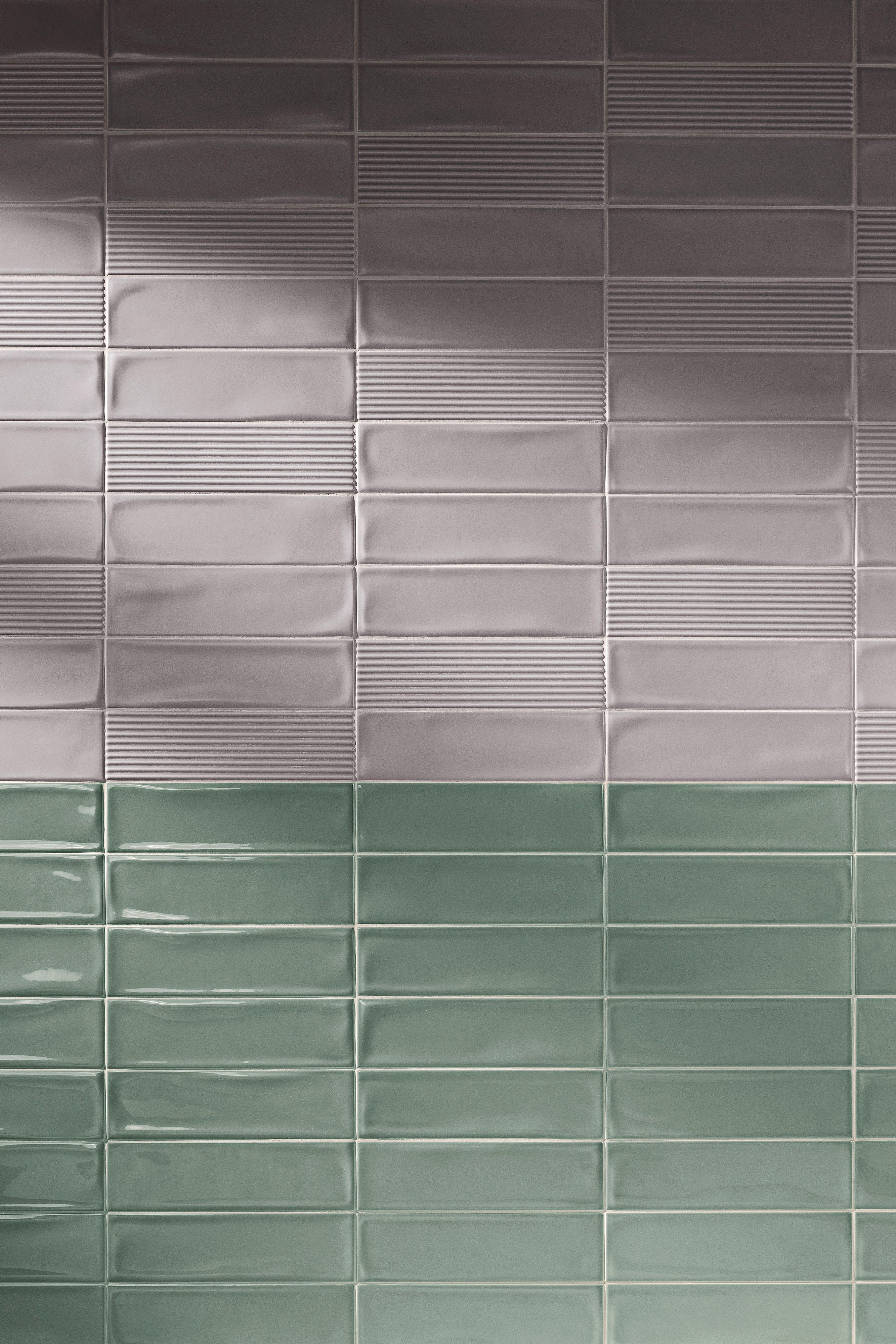 CANVAS RHYTHM: Canvas Moss Field Tile (3"x10"x7.4-mm | matte | pressed)