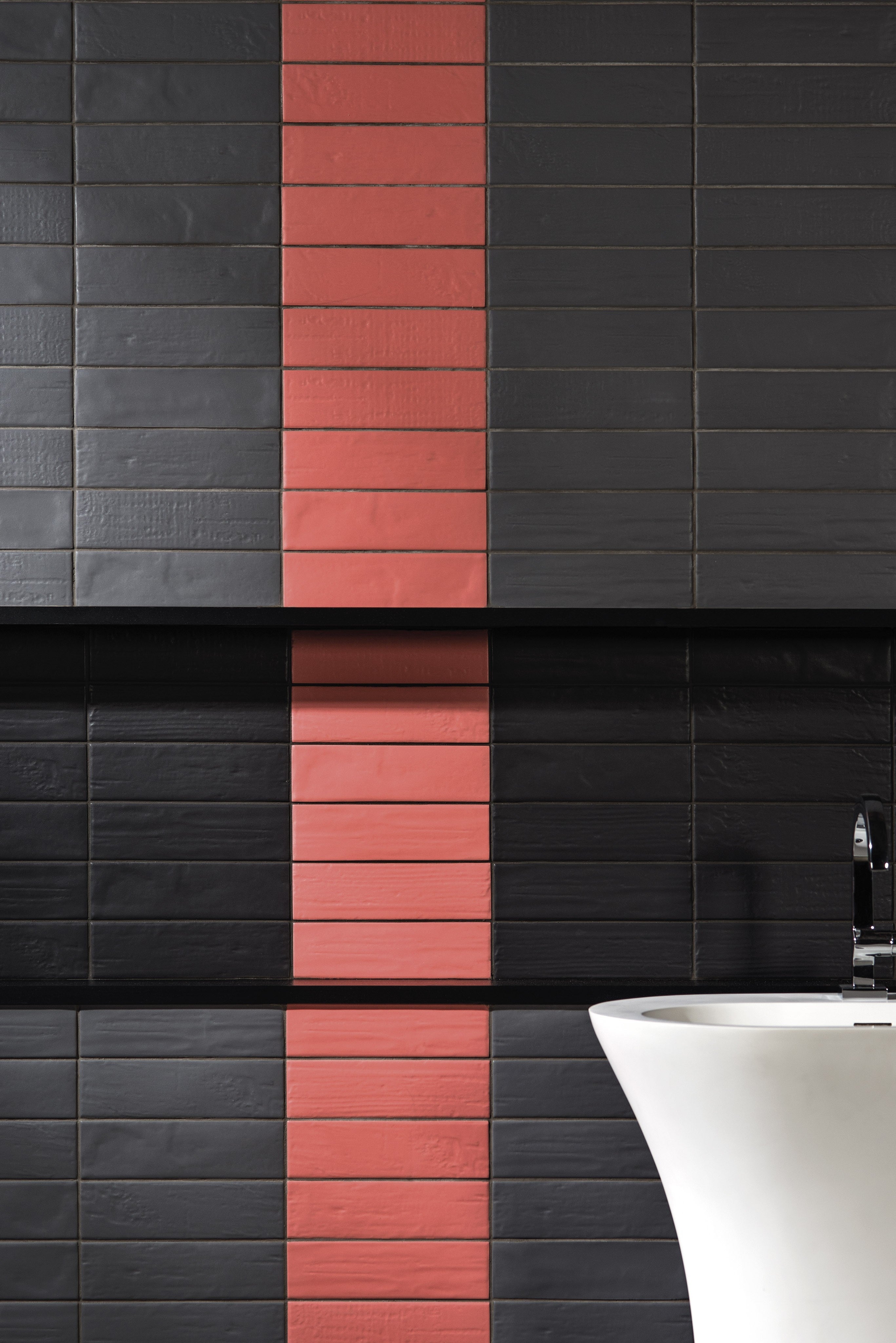 CHROMATIC ODYSSEY: Celestial Night Field Tile (2 1/2"x9"x9.5-mm | matte | pressed)