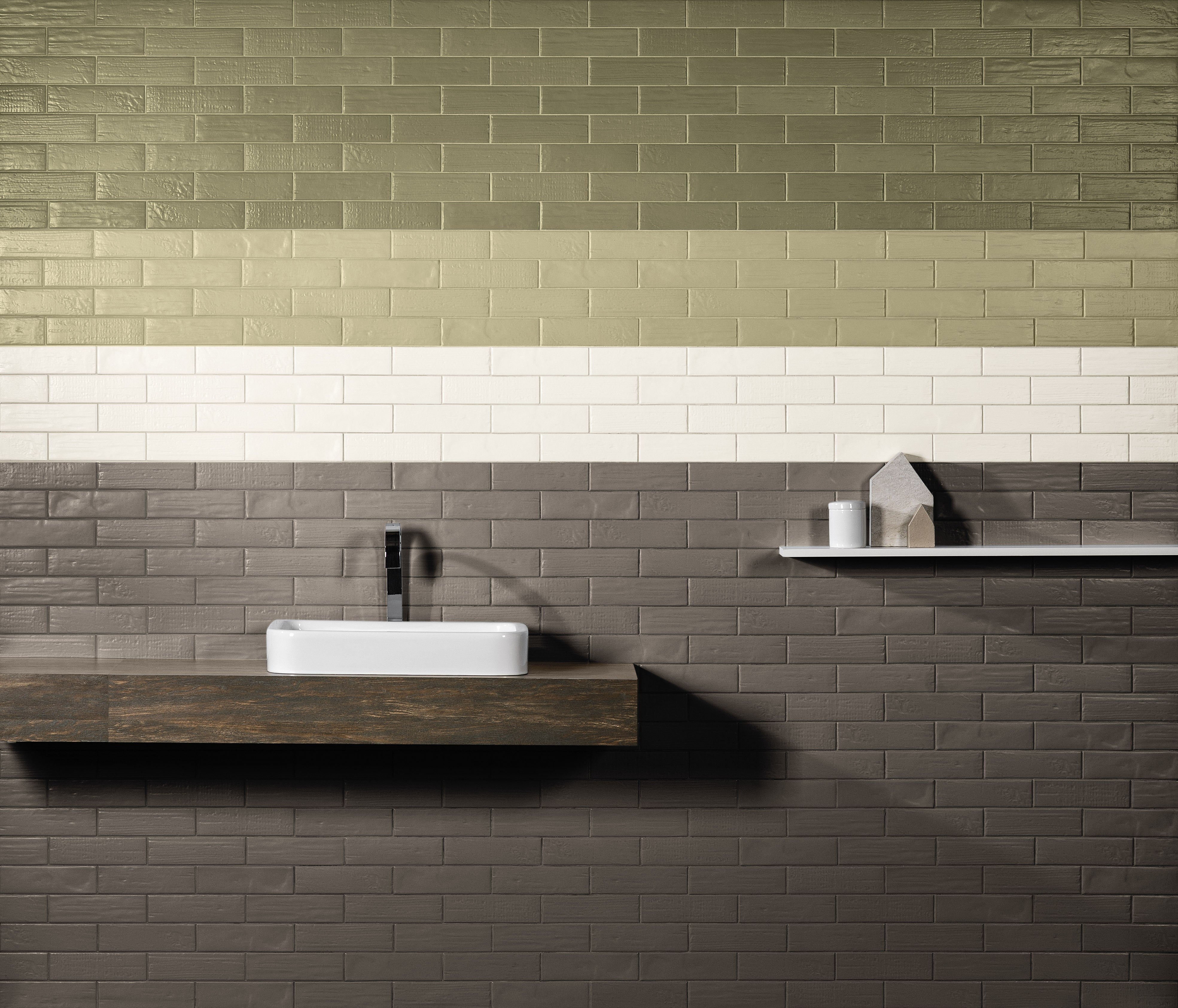 CHROMATIC ODYSSEY: Savannah Gold Field Tile (3"x9"x7.2-mm | matte | pressed)